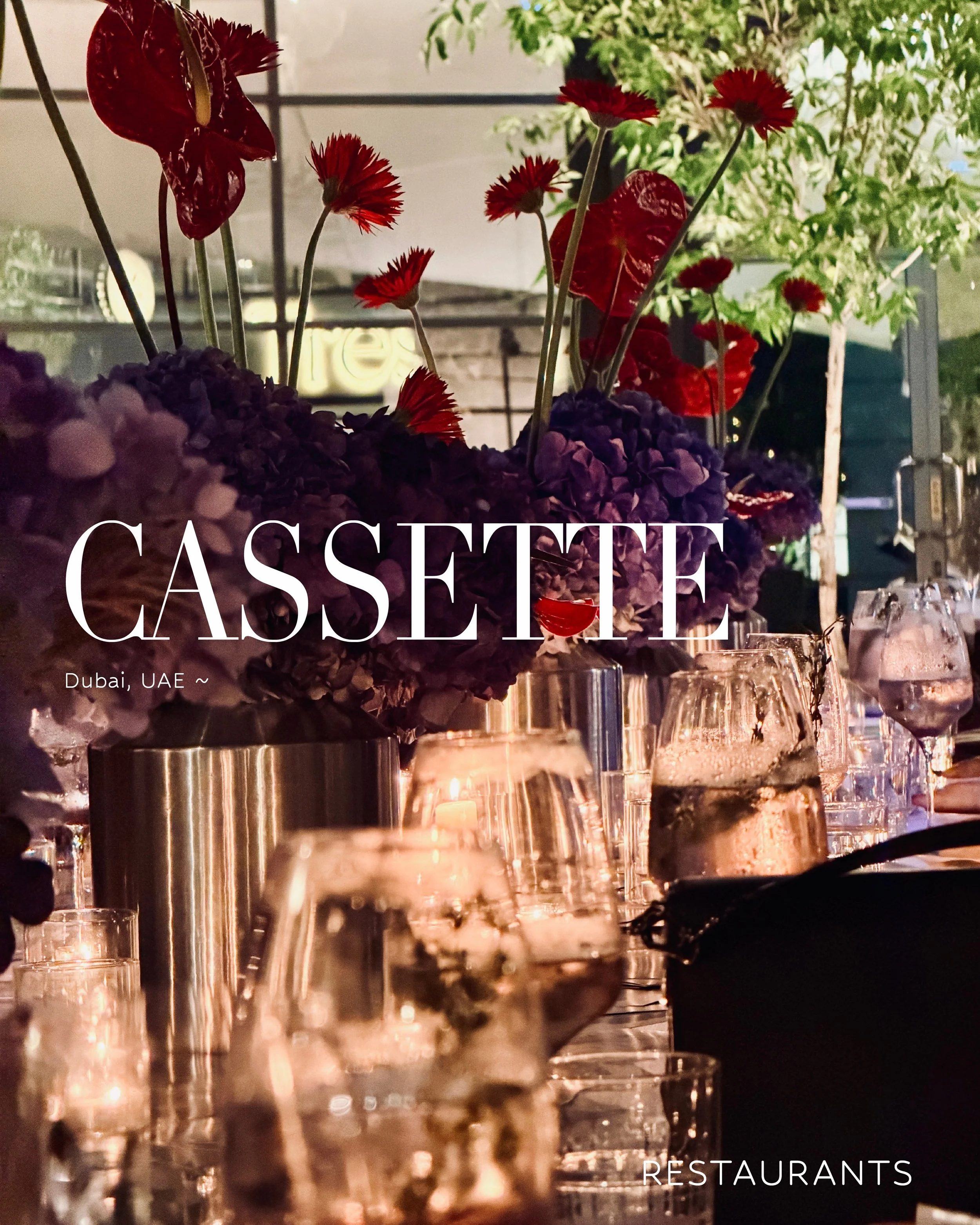 CASSETTE 🪻🌷 🌹 has entered a new chapter. The much-loved caf&eacute; and cultural space in Al Quoz has unveiled a fresh look alongside an updated menu, marking seven years since it first opened inside The Courtyard. While the visual identity has be
