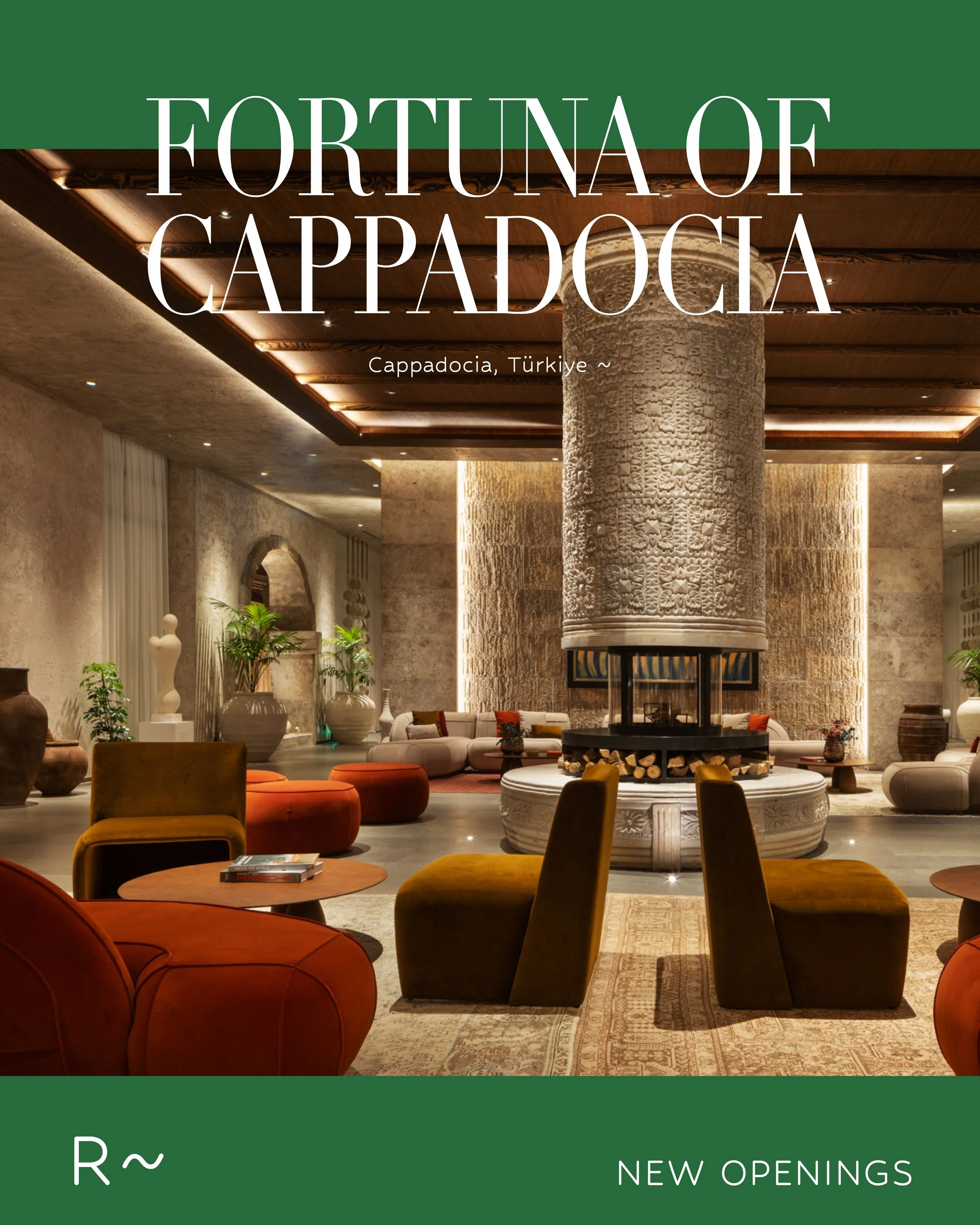 Fortuna of Cappadocia has officially opened in the heart of U&ccedil;hisar, occupying one of the region&rsquo;s most iconic vantage points. As the latest independent addition to the Autograph Collection, the hotel is designed around its surroundings,