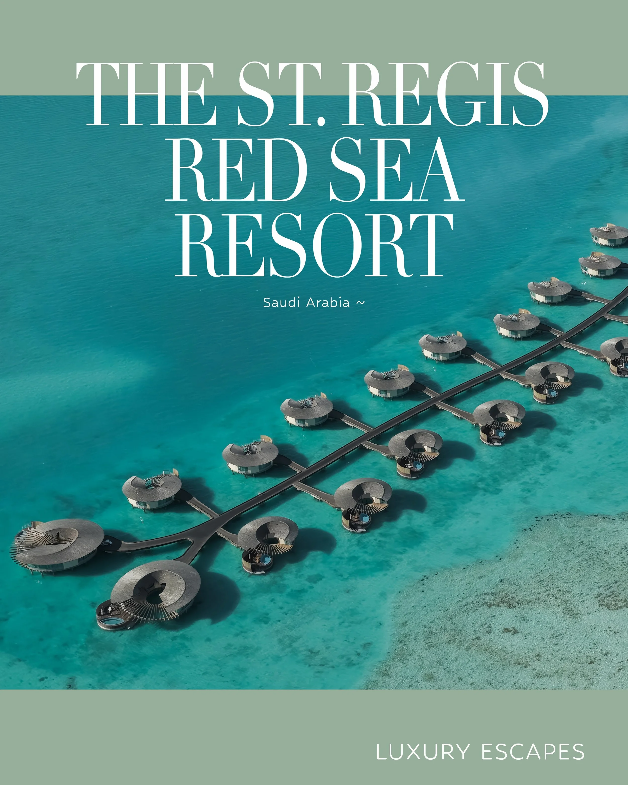 Accessible only by seaplane or private boat, The St. Regis Red Sea Resort occupies the secluded shores of Ummahat Island, where 90 beachfront and overwater villas overlook one of Saudi Arabia&rsquo;s most pristine stretches of coastline. Every villa 