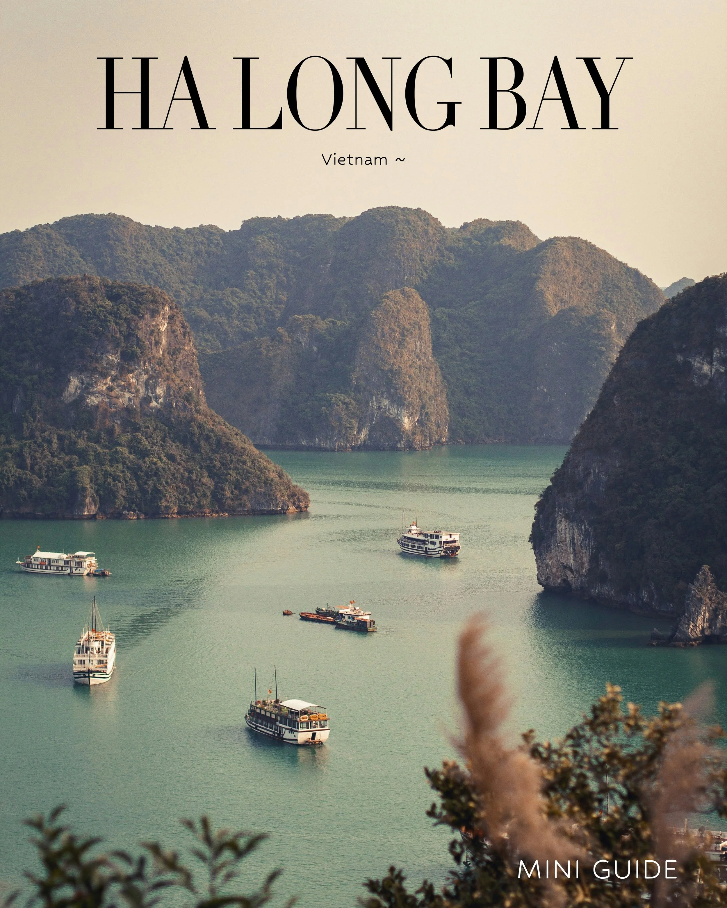 a mini guide for one of the most spectacular places on the planet ~ Ha Long Bay 🇻🇳 

#MiniGuide #HaLongBay #Vietnam #Asia #BucketList