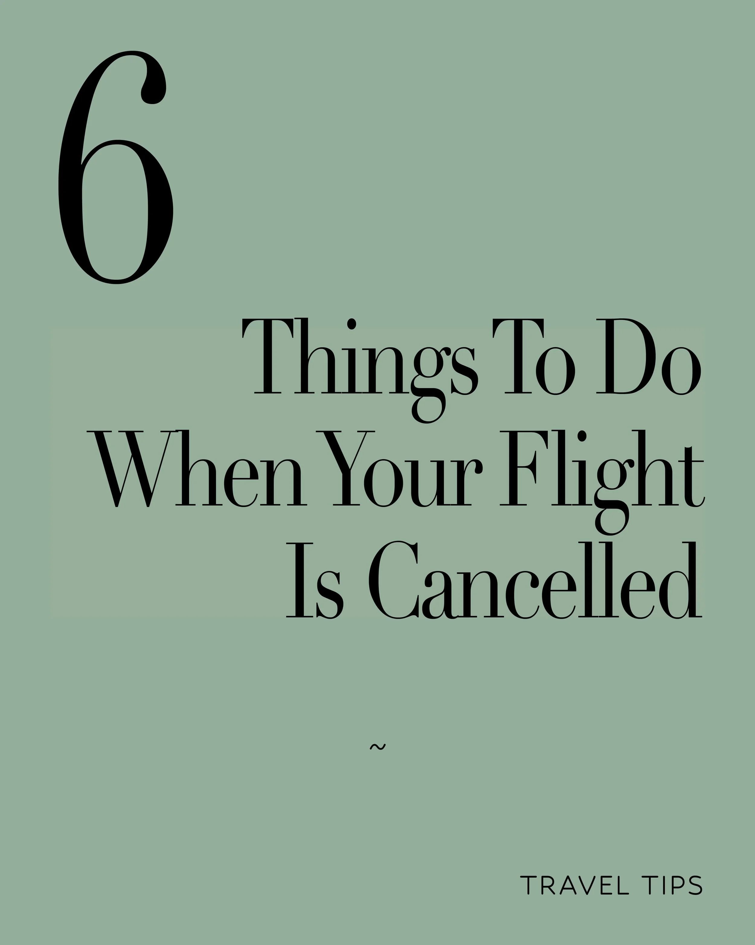✈️✈️✈️ ~ flight cancellations happen to the best of us &amp; unfortunately, when we least expect them. we would love to hear some crazy cancellation stories&hellip; who wants to go first?

#Flights #SaveThisPost #TravelTips #Travel #MiniGuide