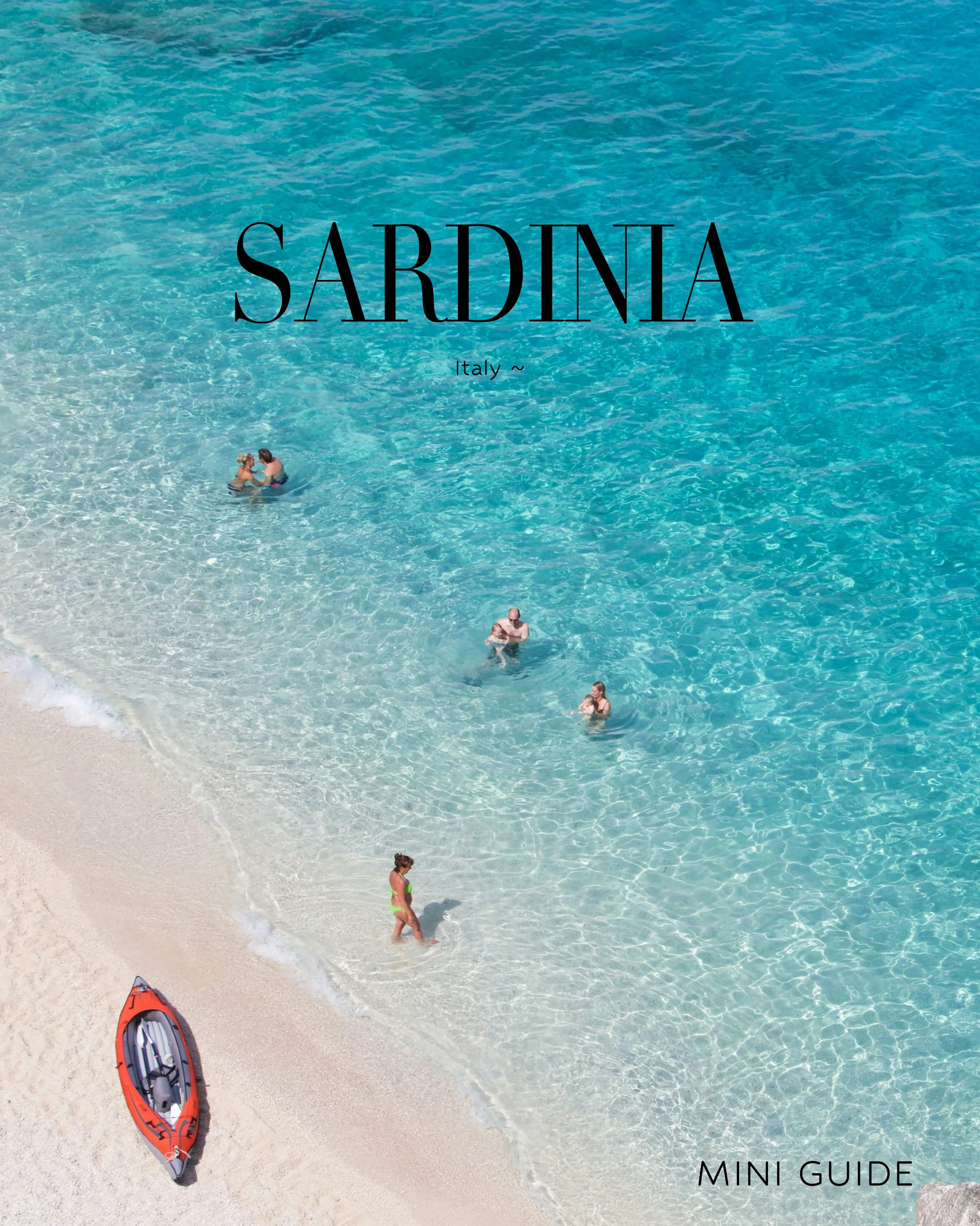 Sardinia is the second largest island in the Mediterranean, west of mainland Italy and south of Corsica. Known for turquoise waters, white sand beaches and luxury resorts, it also has historic towns, ancient ruins and mountainous landscapes. The nort