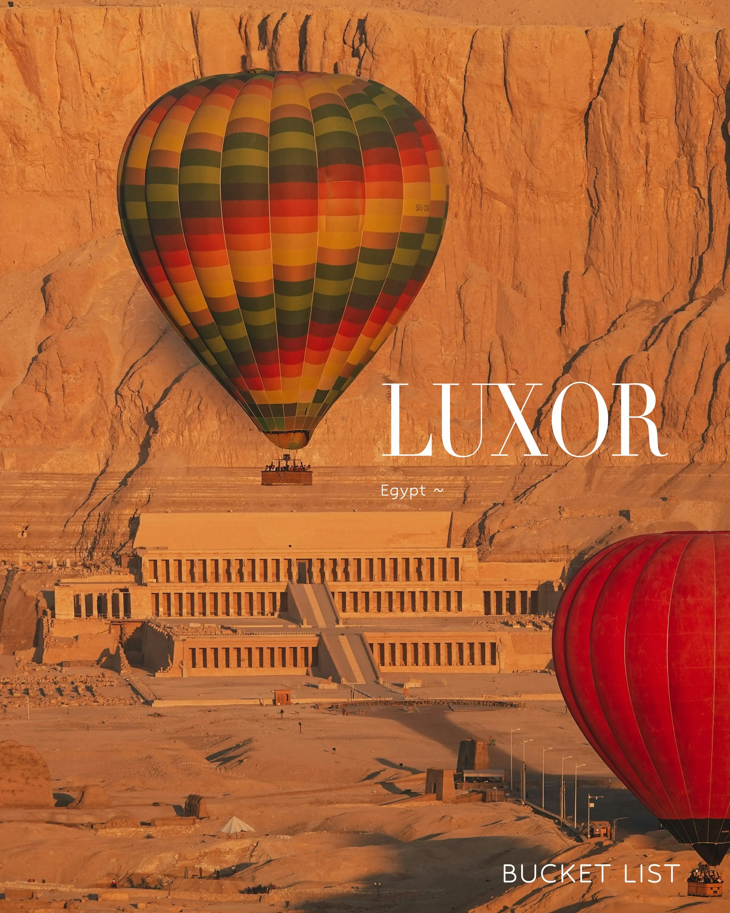 🎈🎈🎈 ~ our luxor bucket list. 🇪🇬 

#Luxor #Egypt #BucketList #SaveThisPost #Travel