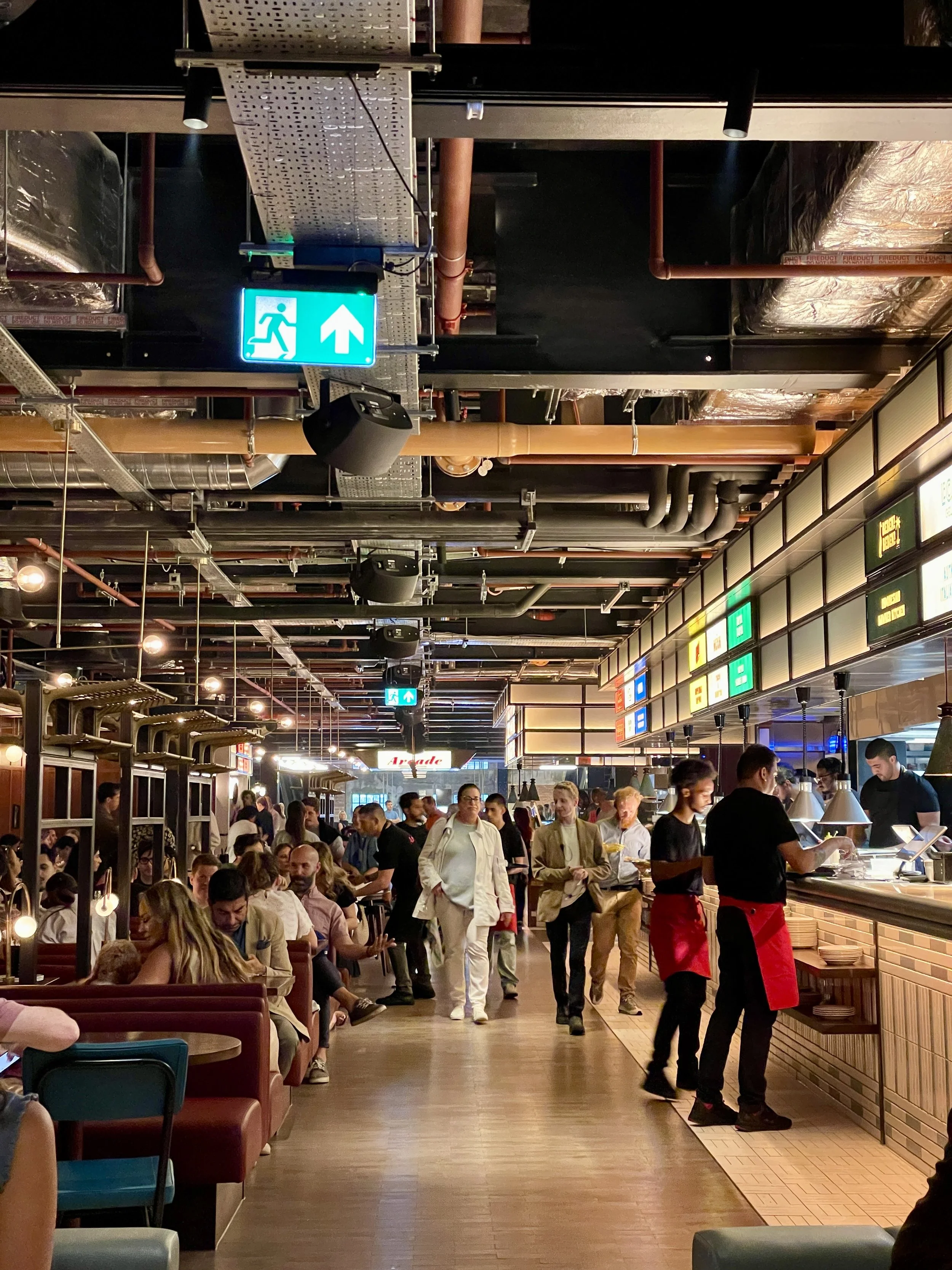 Arcade Food Hall, Battersea