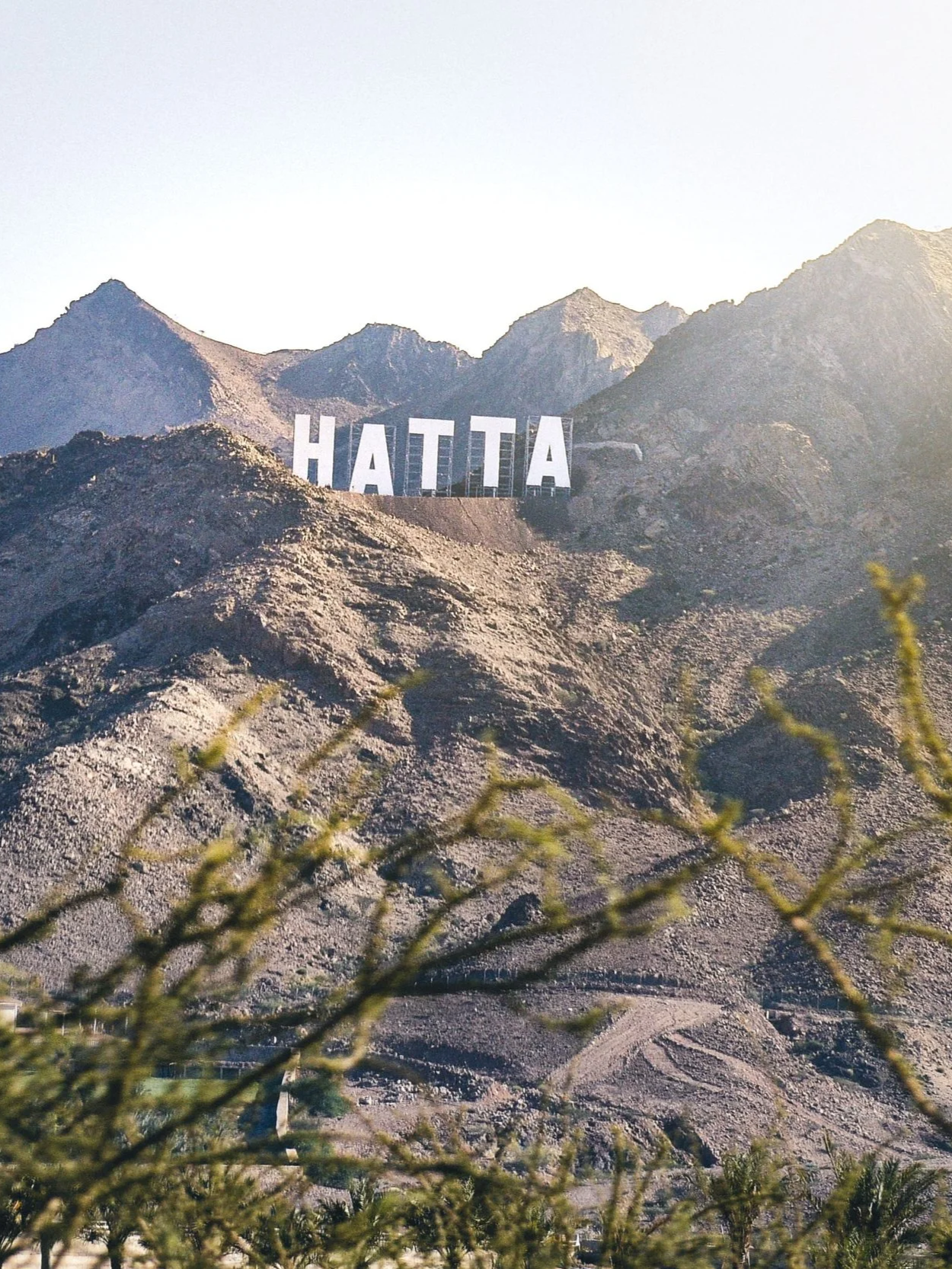 Hatta Sign, UAE