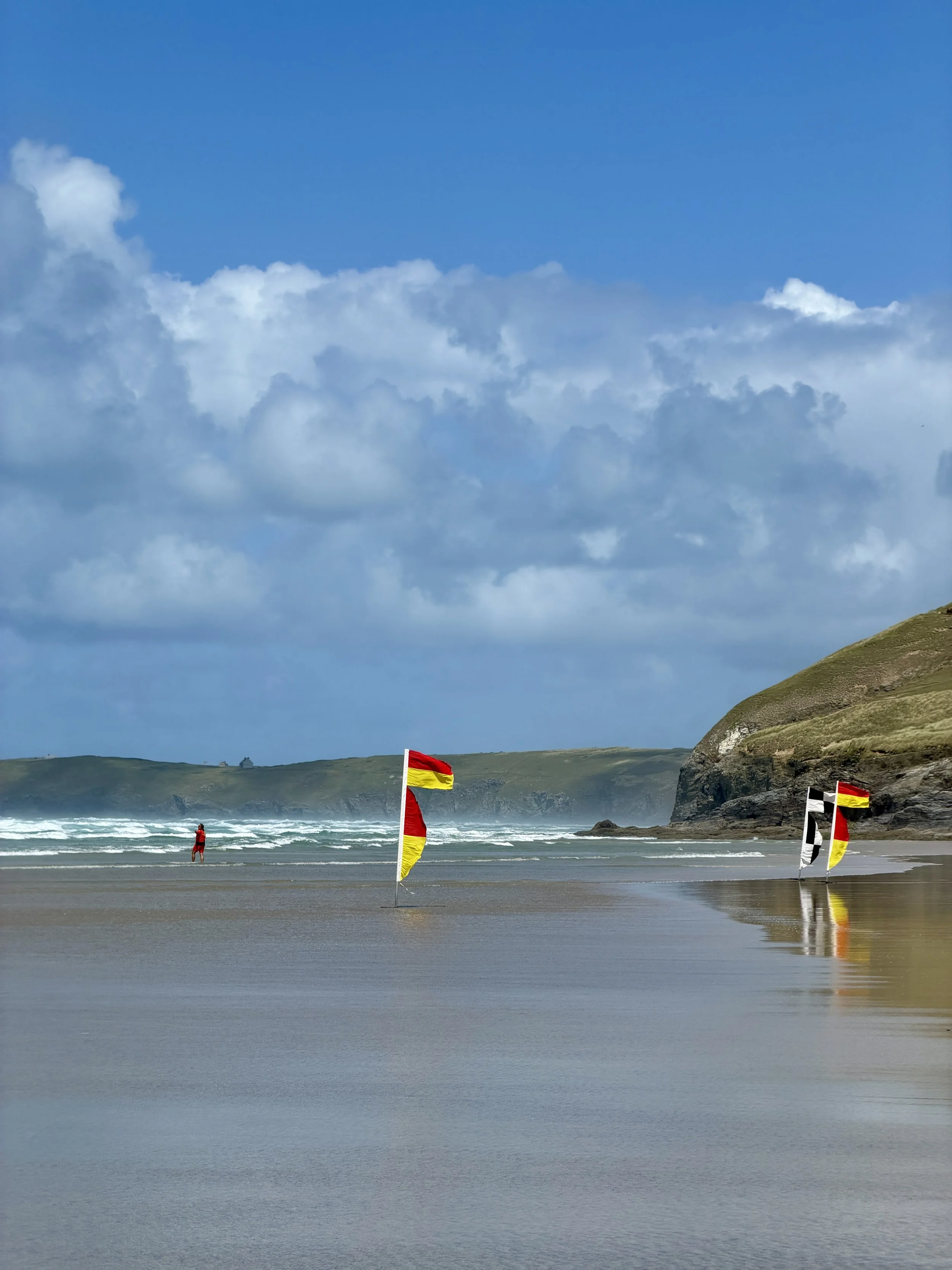 Perranporth Beach, Cornwall