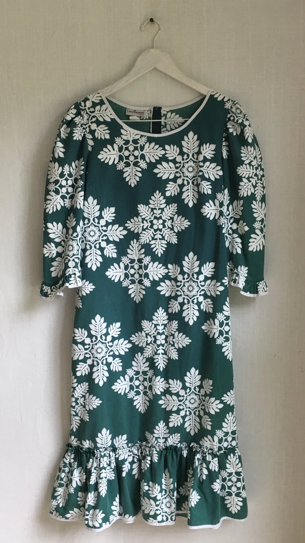 green leafy snowflake dress  Shop Rustygold