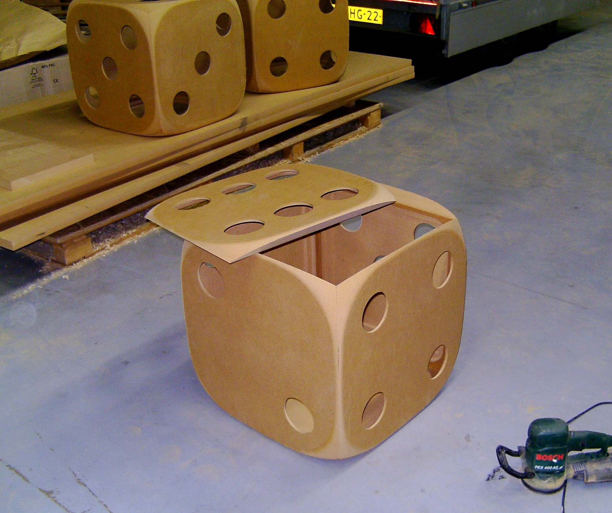 Custom-Made Subwoofer Dice.JPG
