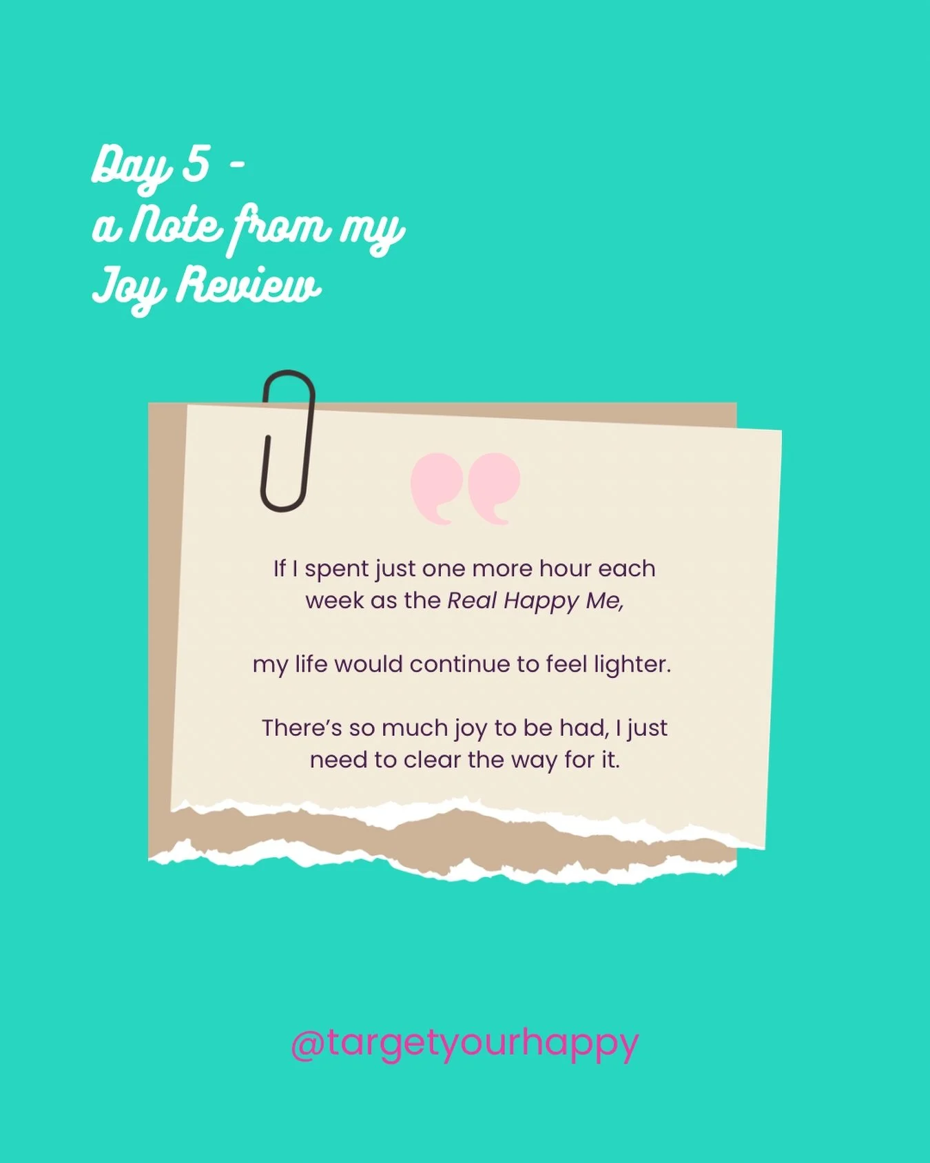 A Note from My Joy Review 🌿

It&rsquo;s the final day of sharing the reflections that have stayed with me most after the first 11 weeks of my Happiness Experiment, alongside five micro podcast episodes.

Today&rsquo;s reflection looks ahead.

Imagin