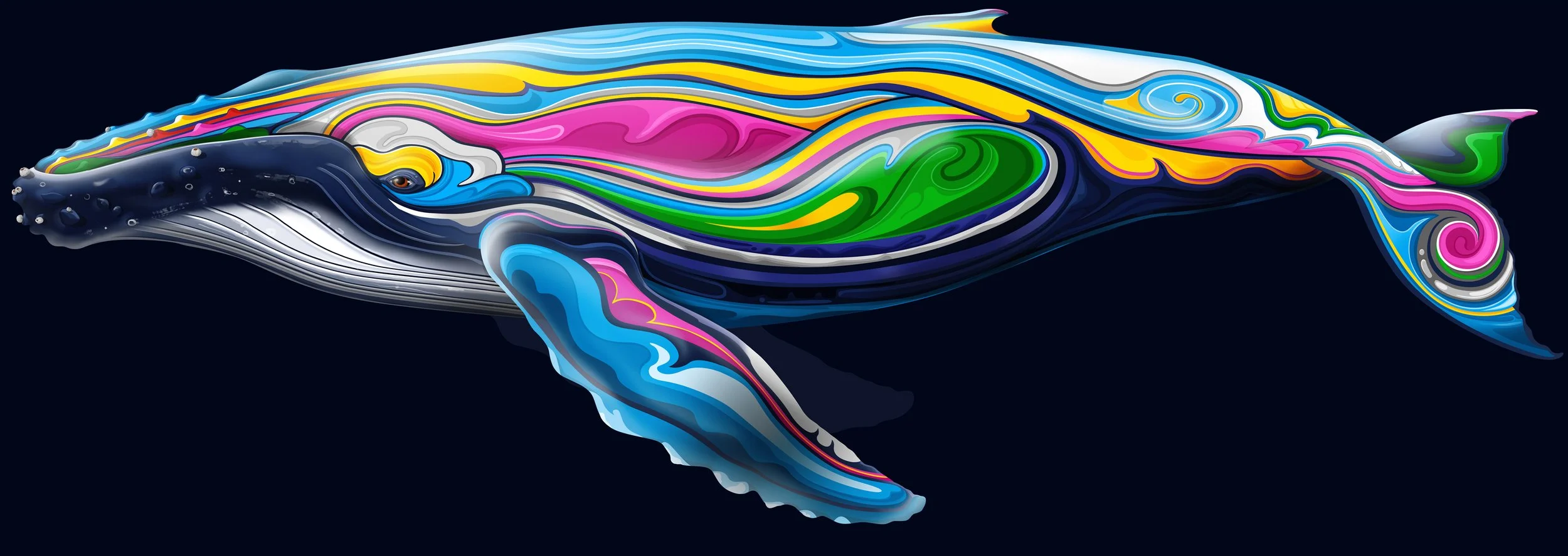 Humpback Whale for Merck