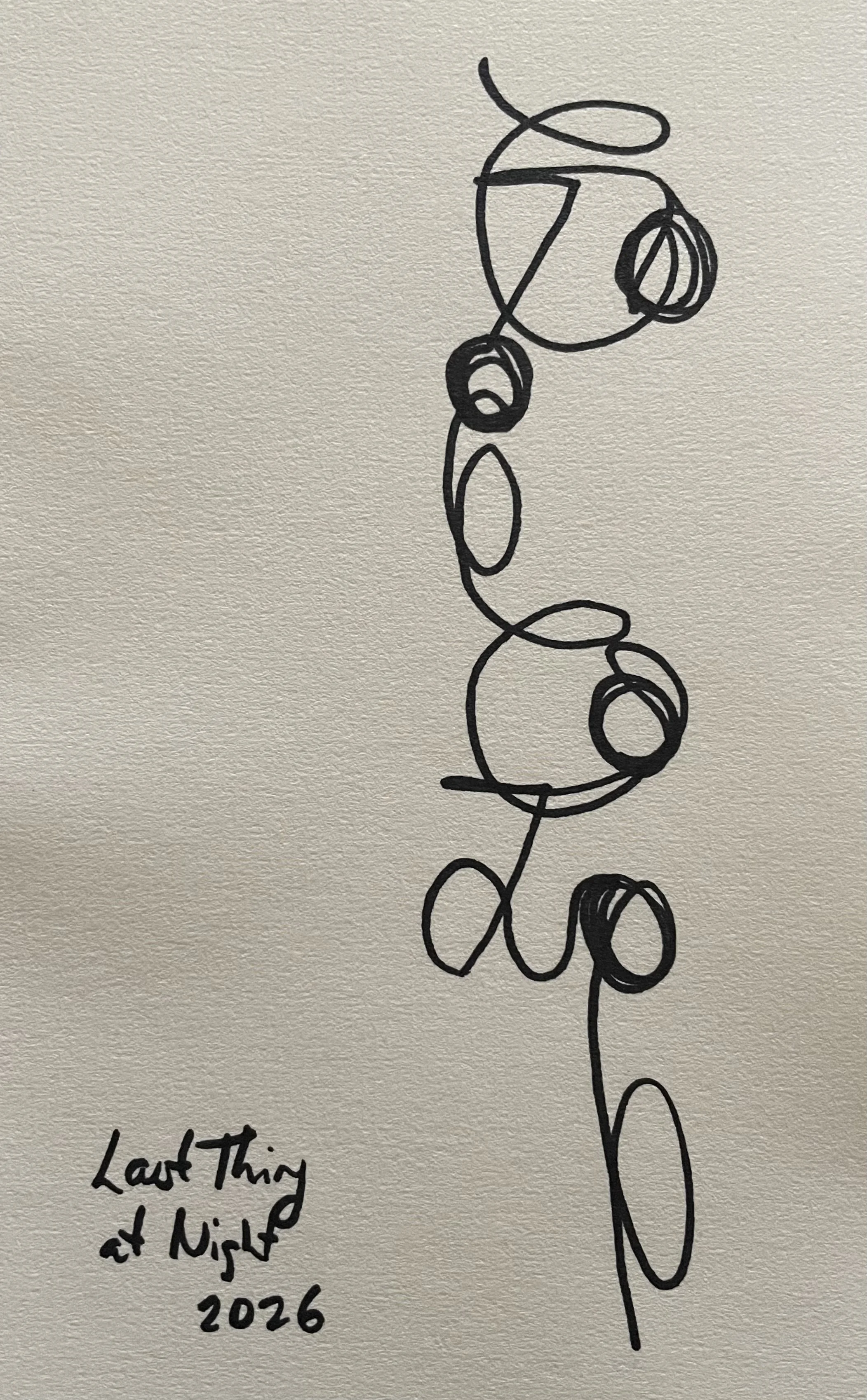 Last Thing at Night - ink on paper.- 2026.jpg