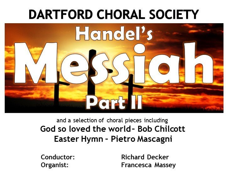 Organist for concert with Dartford Choral Society