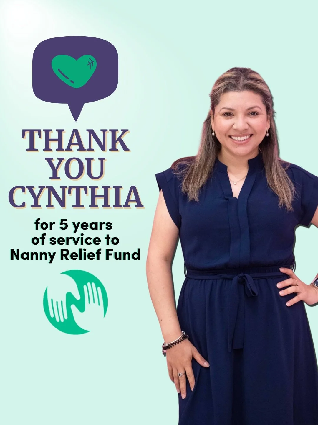 ✨As we close out another chapter, we want to take a moment to celebrate the dedication, passion, and leadership of Cynthia Crovetto, who has graciously served on Nanny Relief Fund&rsquo;s Board of Directors from 2020-2025!

✨Her unwavering commitment