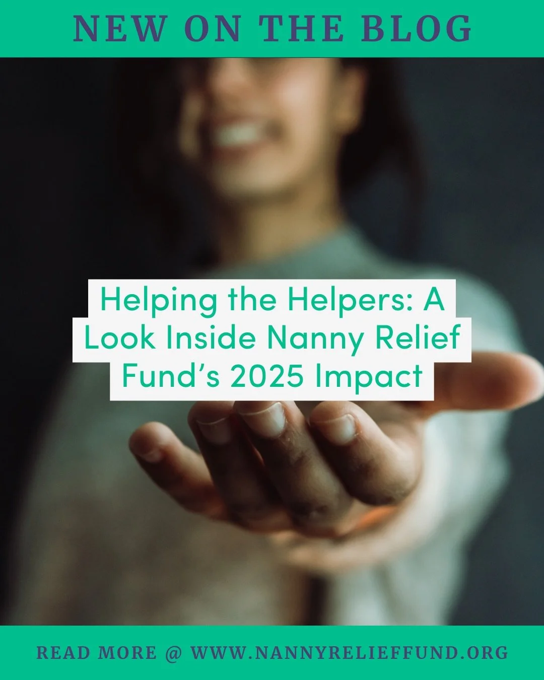 Helping the Helpers 💚

Our newest blog, A Look Inside Nanny Relief Fund&rsquo;s 2025 Impact, shares the stories, numbers, and moments that defined this past year.

This work only happens because of this community and we&rsquo;re so proud to share wh