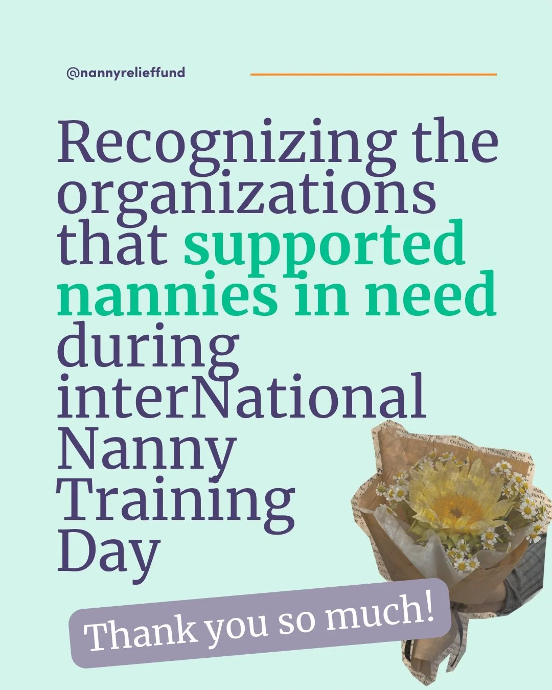 What a month!

We&rsquo;re so grateful to the incredible organizations who used their interNational Nanny Training Day events this April to support nannies in need. Your generosity and commitment to this community do not go unnoticed, and truly make 