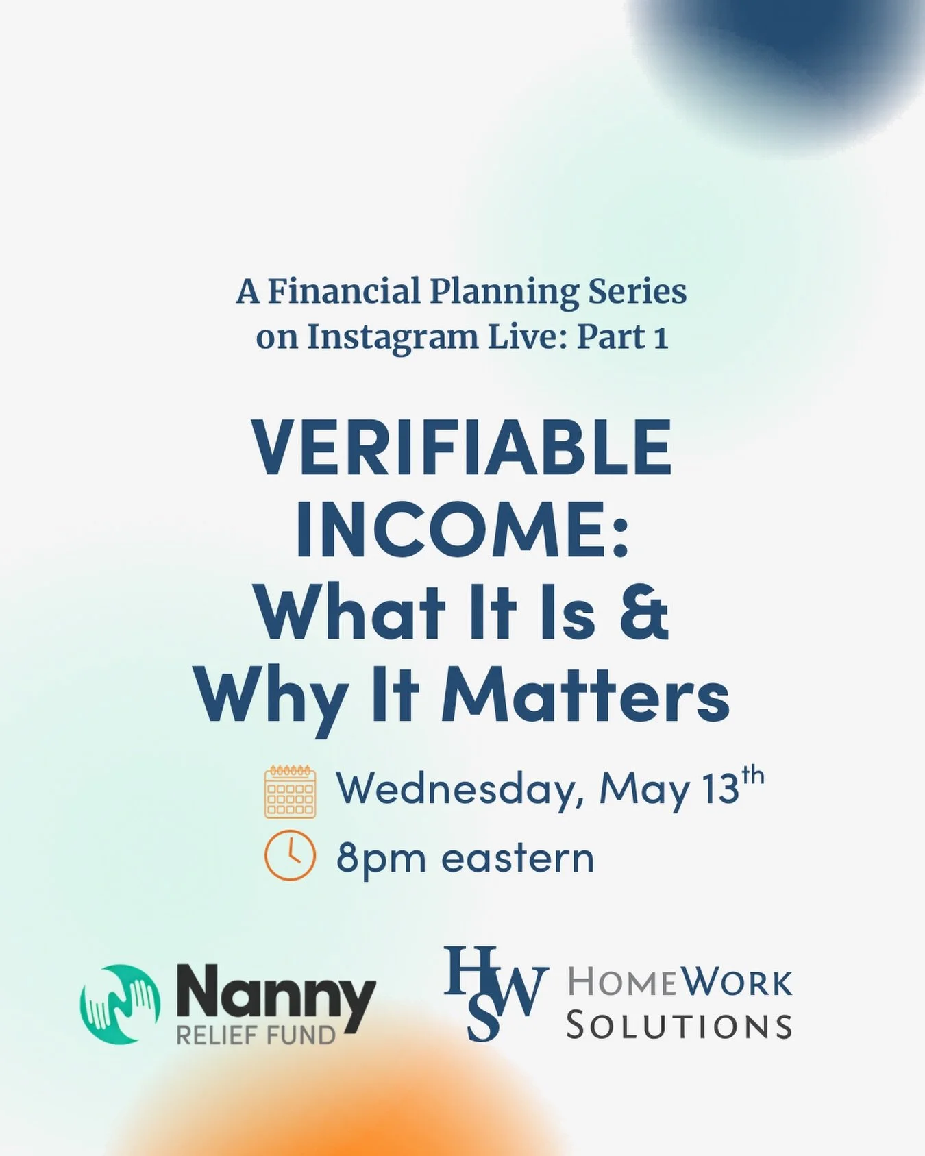 📲Going LIVE with HomeWork Solutions

As our largest payroll sponsor in 2025 (and longtime friends of NRF since our creation in 2020), we&rsquo;re so excited to kick off this financial education series together.

Join us as we talk about verifiable i