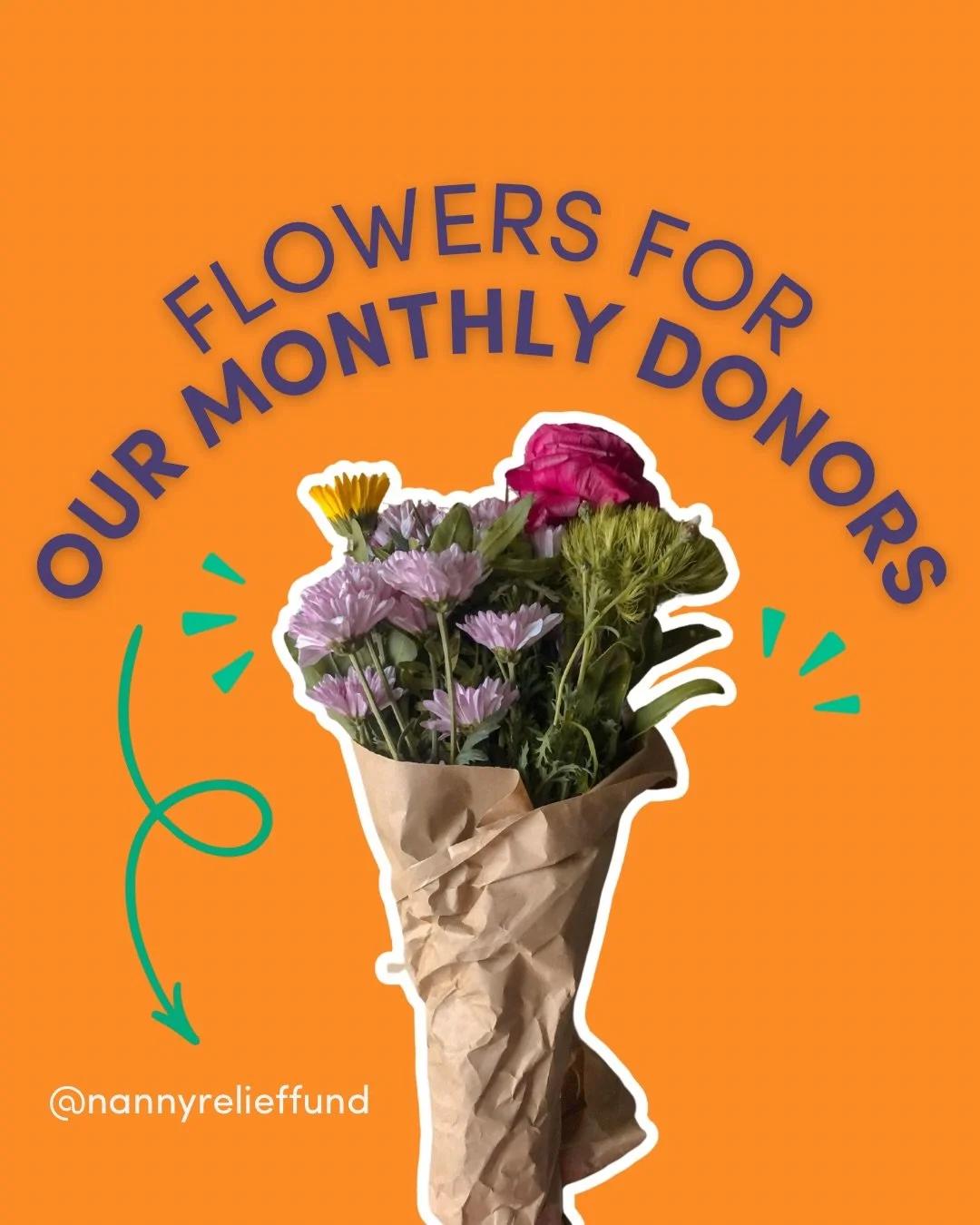 Monthly Donor Spotlight 💚

This is our first round of recognizing the incredible people and organizations who continue to support NRF through recurring monthly donations.

Flowers for you all&mdash;
💐Brooke Andres
💐Amber Helton
💐Kenda Horst
💐Jen