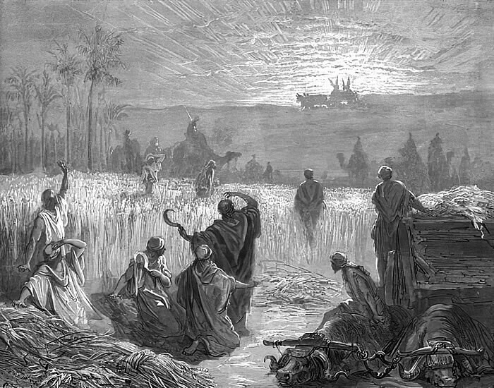 The return of the Ark by. Gustav Dore