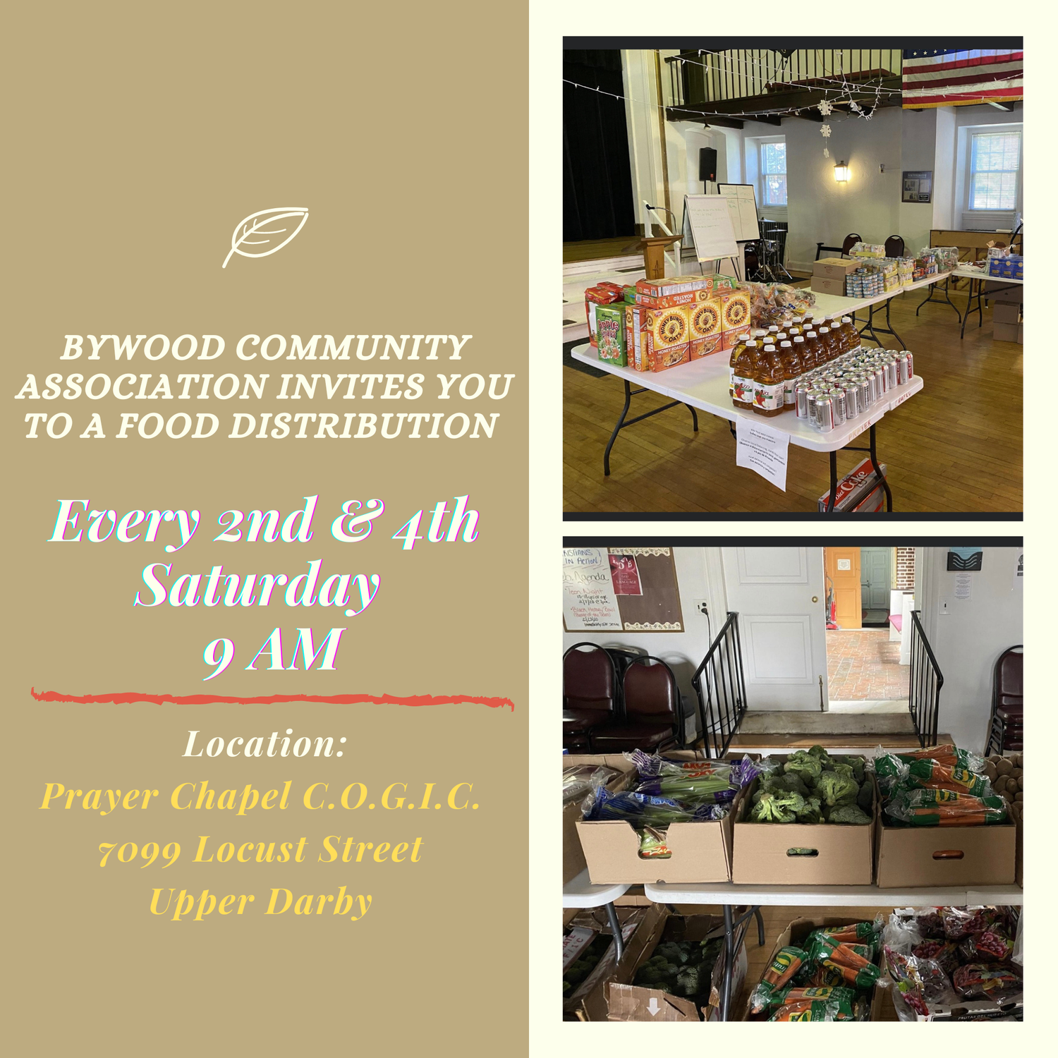 Bywood Community Association, Inc. — Prayer Chapel Church of Christ