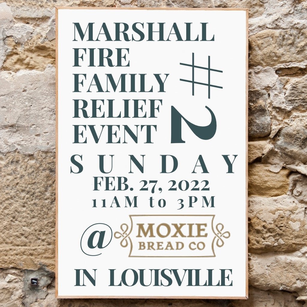 Marshal Fire Family Relief Event and Pizza Party SUNDAY