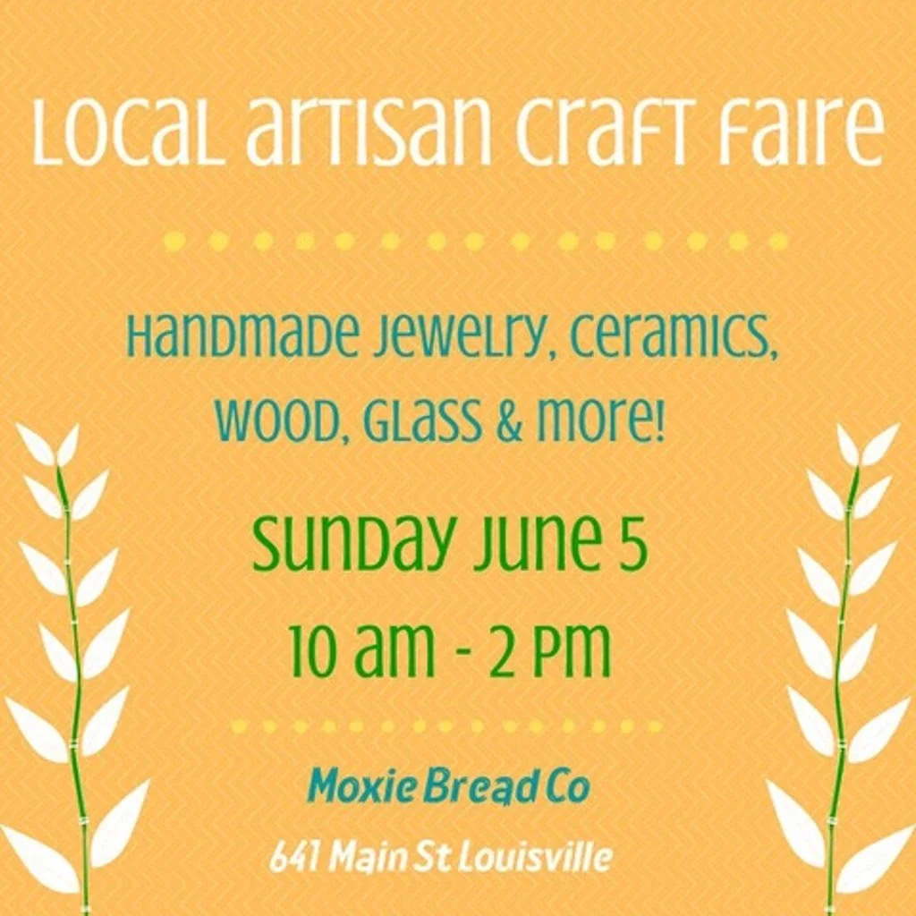 Craft Faire &amp; Escoffier Pizza Party