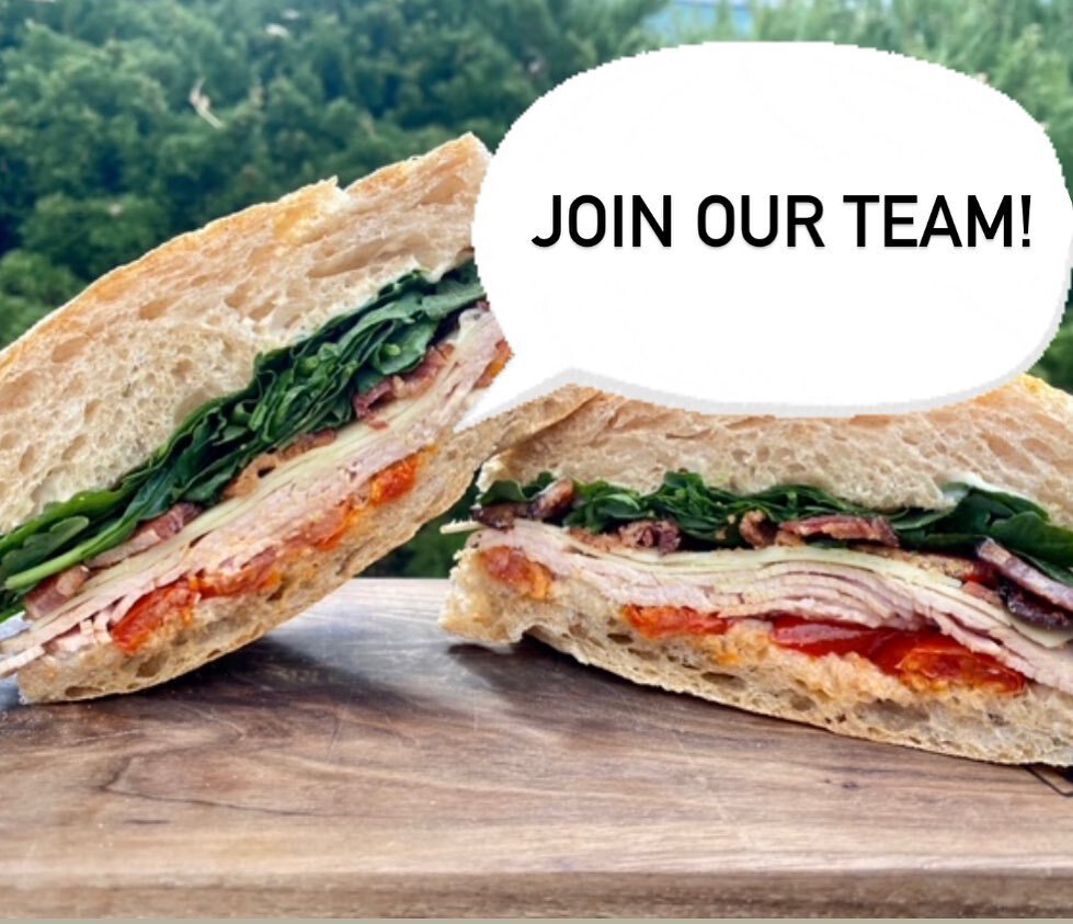 We are looking for a full-time sandwich maker to round out our talented lineup! 🥪 

If you love community, and a fast-paced environment we wanna hear from you! 

- experience preferred, but not required -must be willing to work flexible schedule (ea