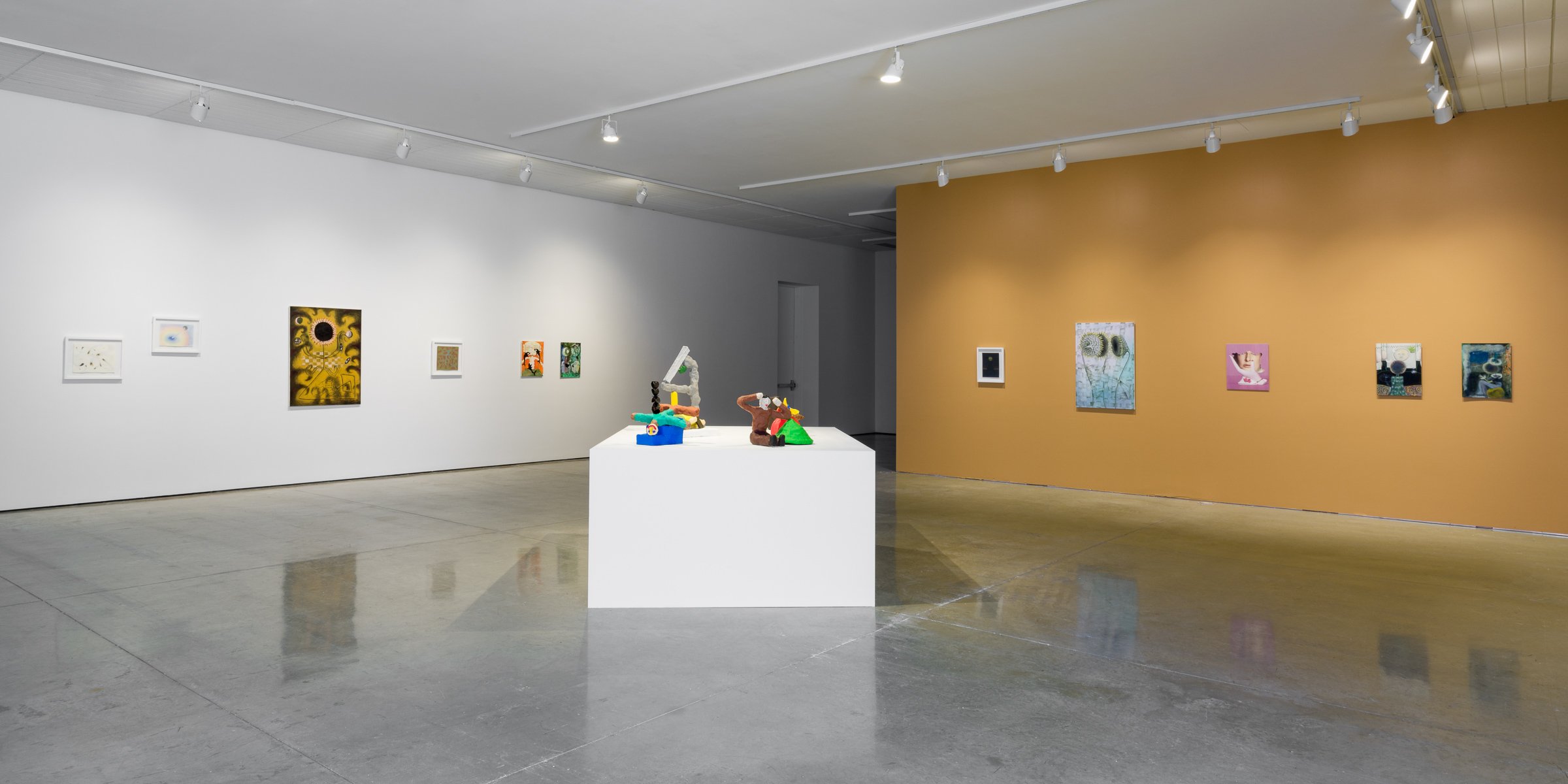  Installation view of  The Faceless Familiar . Photo by Blaine Campbell. 