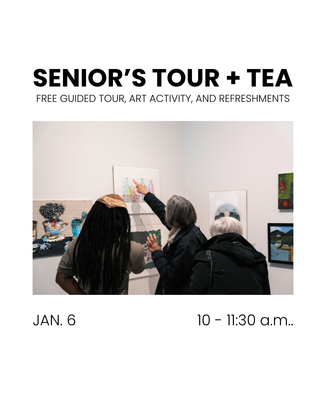 Senior's Tour & Tea