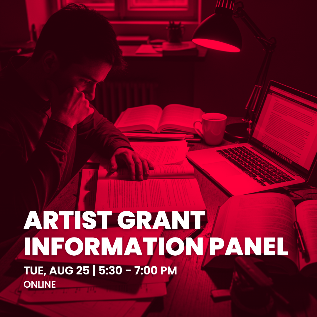 Artist Grant Information Panel (Online)