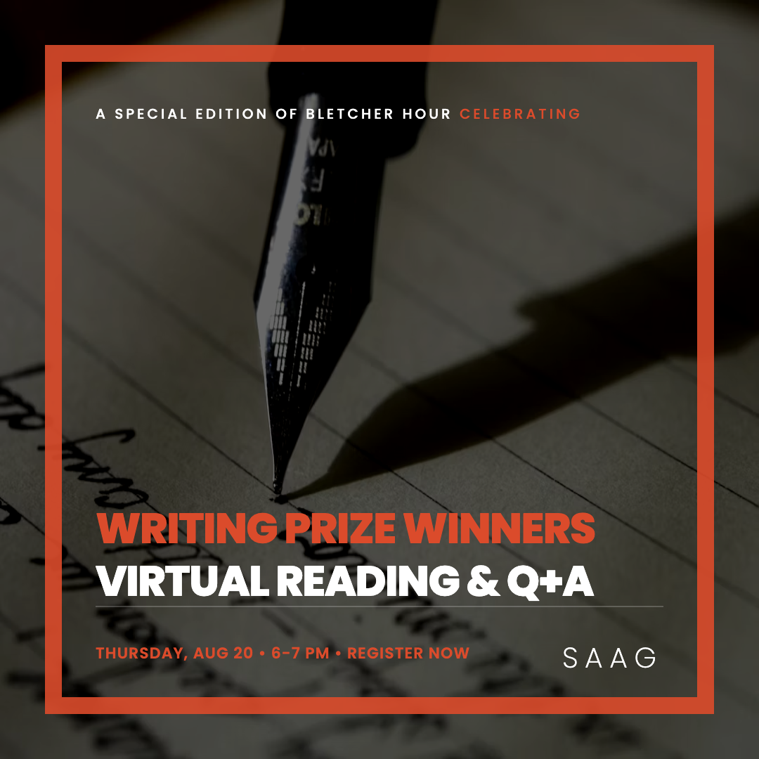 Bletcher Hour: 2026 Arts Writing Prize Winner Reception (Virtual)