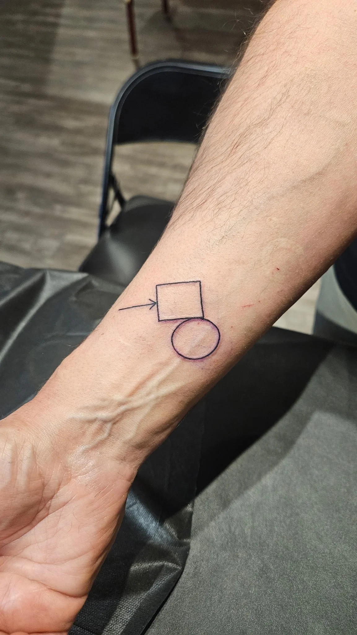 May Kineyetums and Micah Lexier, documentation photography from Asterisms: Say the Word, 2026. Tattoo documentation photo: Micah Lexier Iiyika'kimaat Tattoo courtesy of Brendan Browne and Nectar Fine Tattooing.