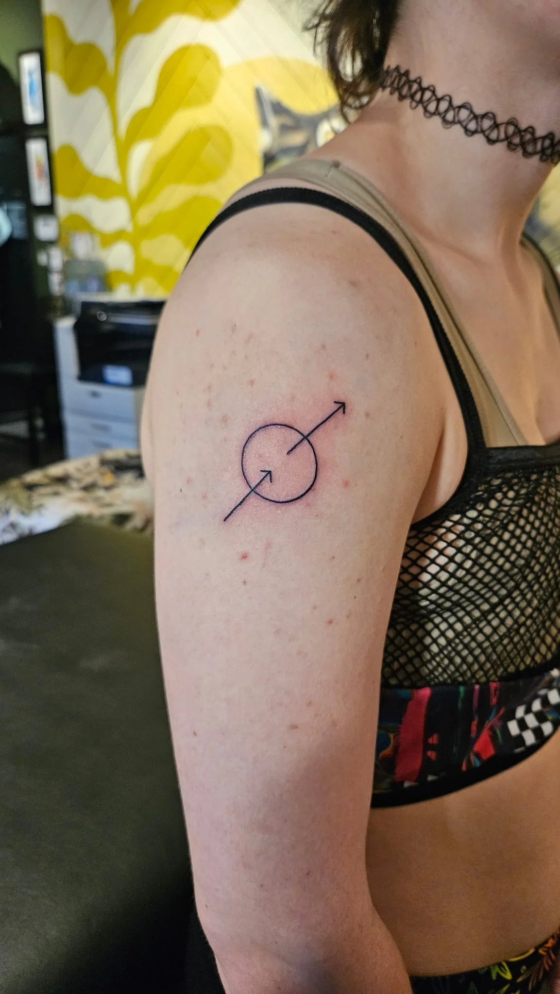 May Kineyetums and Micah Lexier, documentation photography from Asterisms: Say the Word, 2026. Tattoo documentation photo: Micah Lexier A'psskim Tattoo Courtesy of Brendan Browne and Nectar Fine Tattooing.