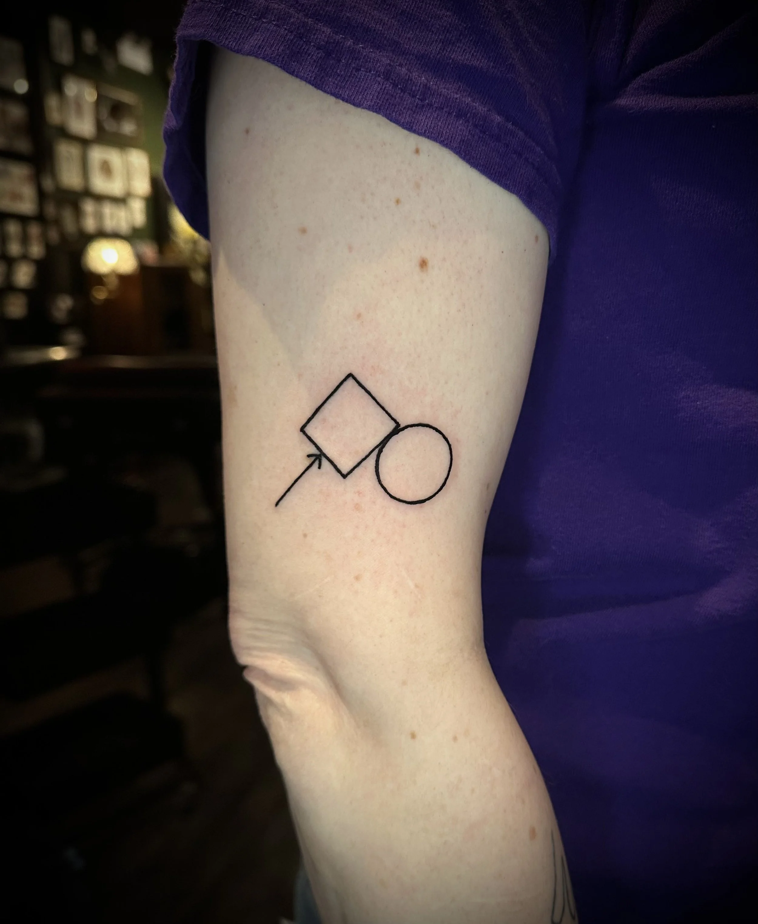 May Kineyetums and Micah Lexier, documentation photography from Asterisms: Say the Word, 2026. Tattoo documentation photo: Micah Lexier Iiyika'kimaat Tattoo Courtesy of Brendan Browne and Nectar Fine Tattooing.