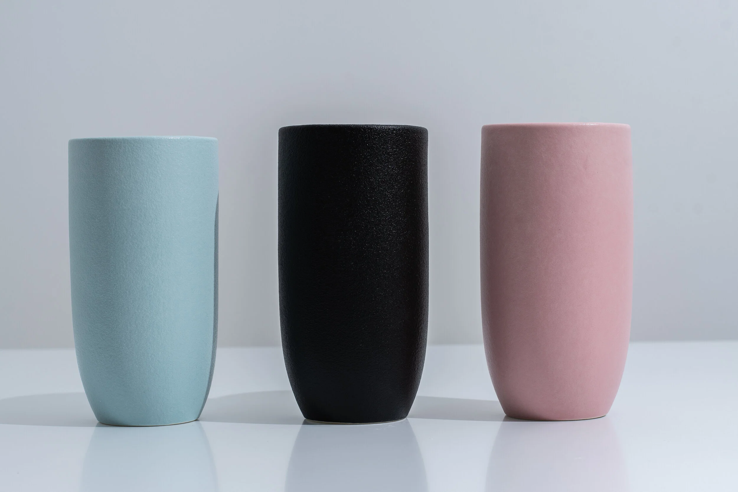 Cylindrical Bud Vases