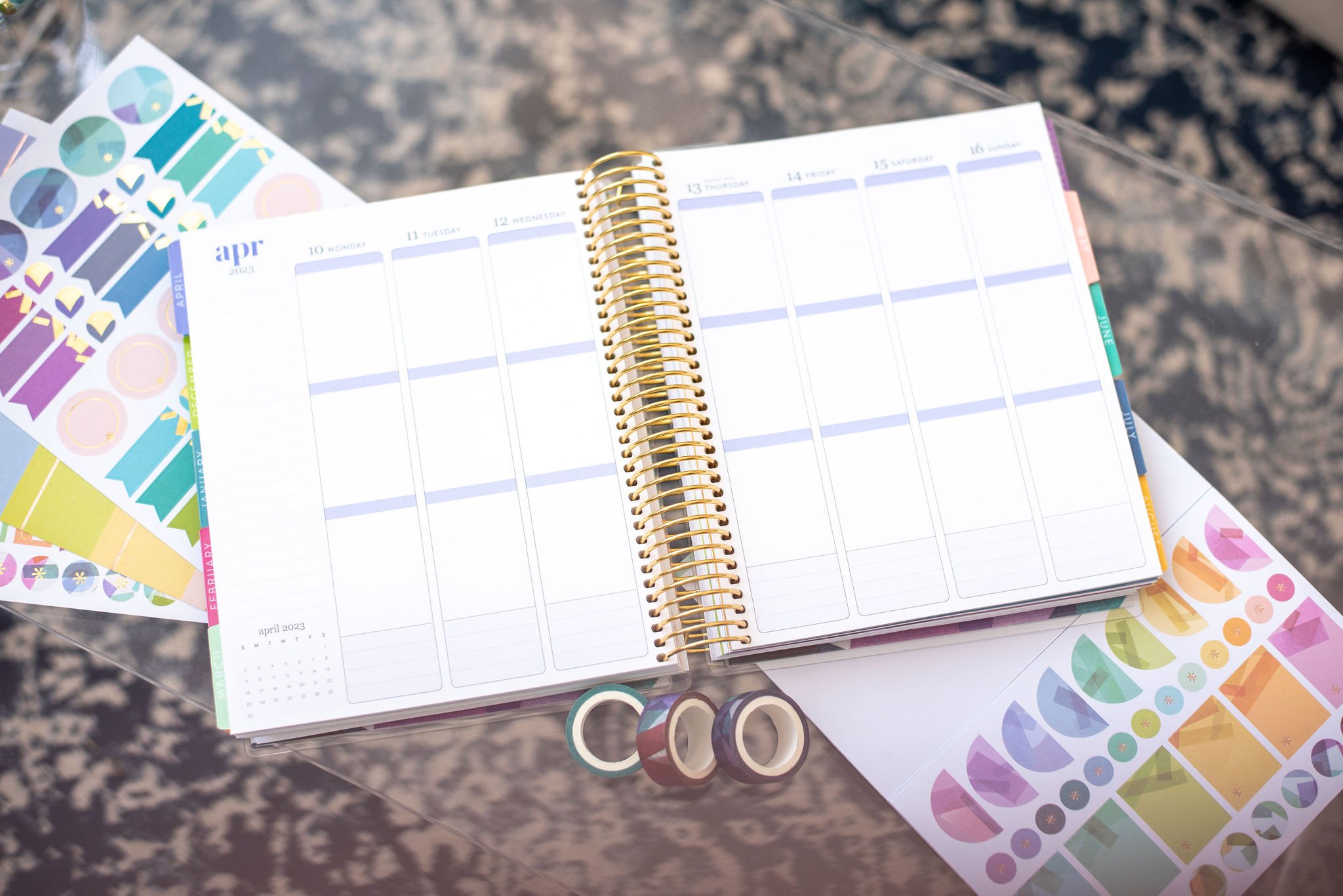 "It's Friday I'm in Love* TheCure Cover Set for use w/ Erin Condren Life Planner 
