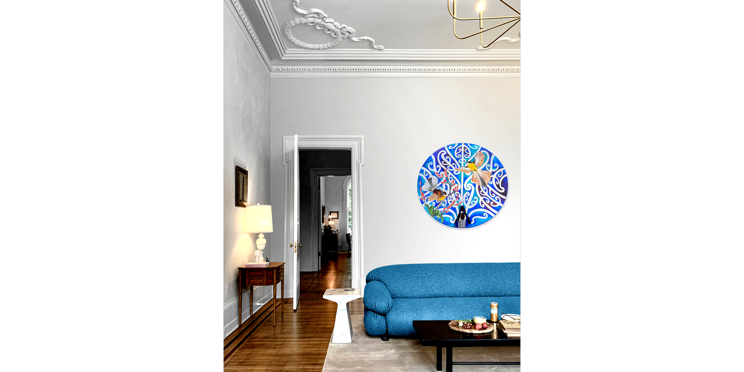 pīwakawaka and kowhaiwhai_Interior_frederick_worrell_art_2022.png