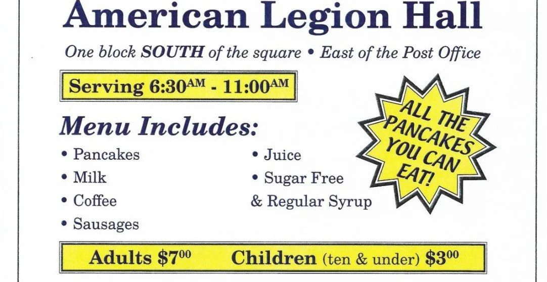Indianola Kiwanis 58th Annual Pancake Day