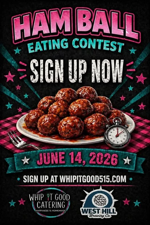 Ham Ball Eating Contest 