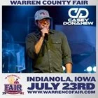 Casey Donahew at the Warren County Fair