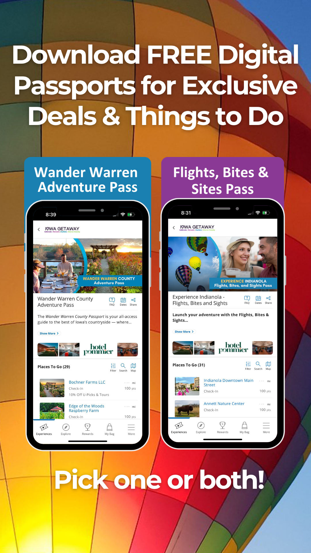 Wander Warren County Digital Passports