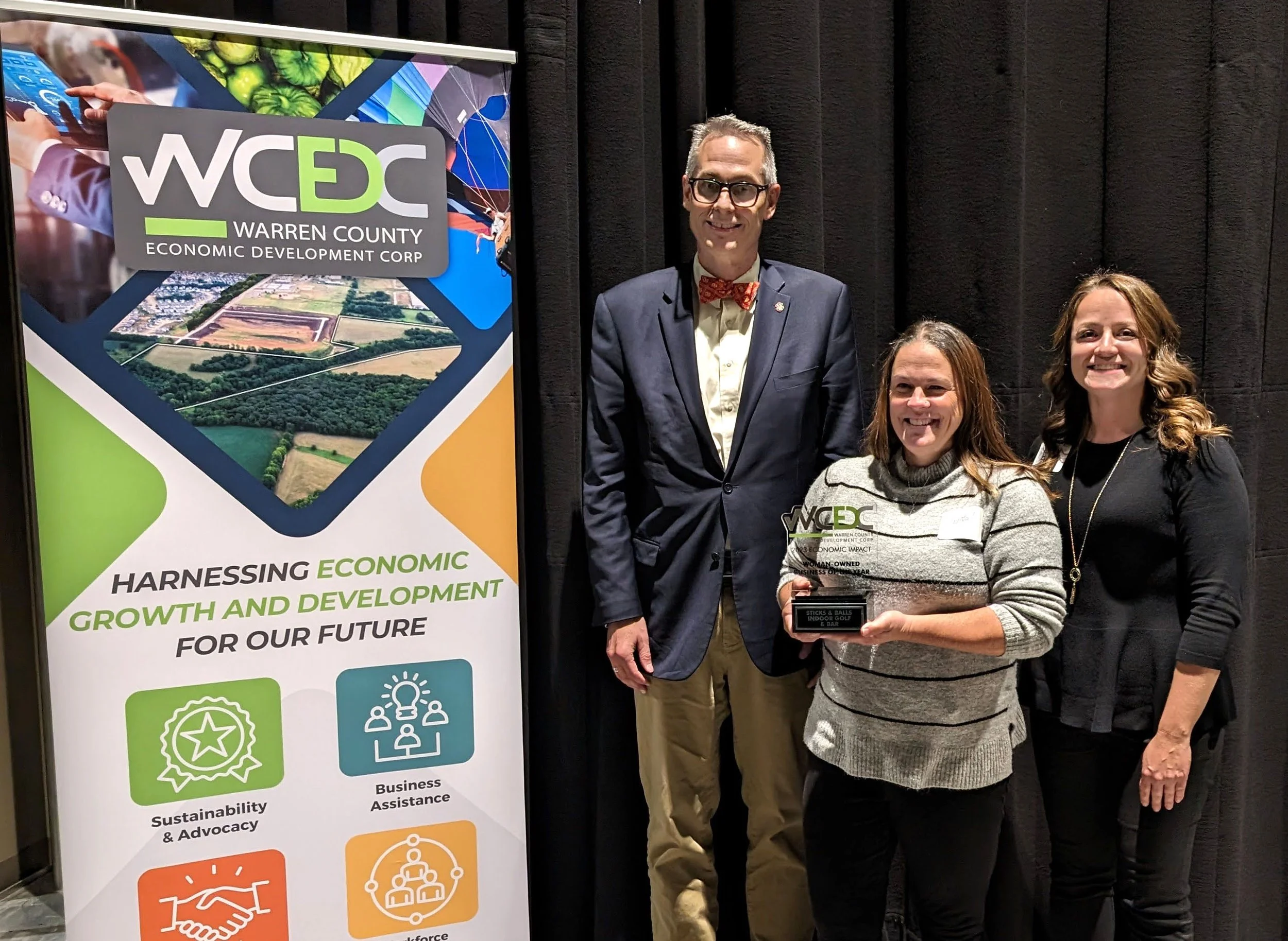 Crystal Ineman Celebrating Business Excellence at the Economic Impact Awards — wcedc.com