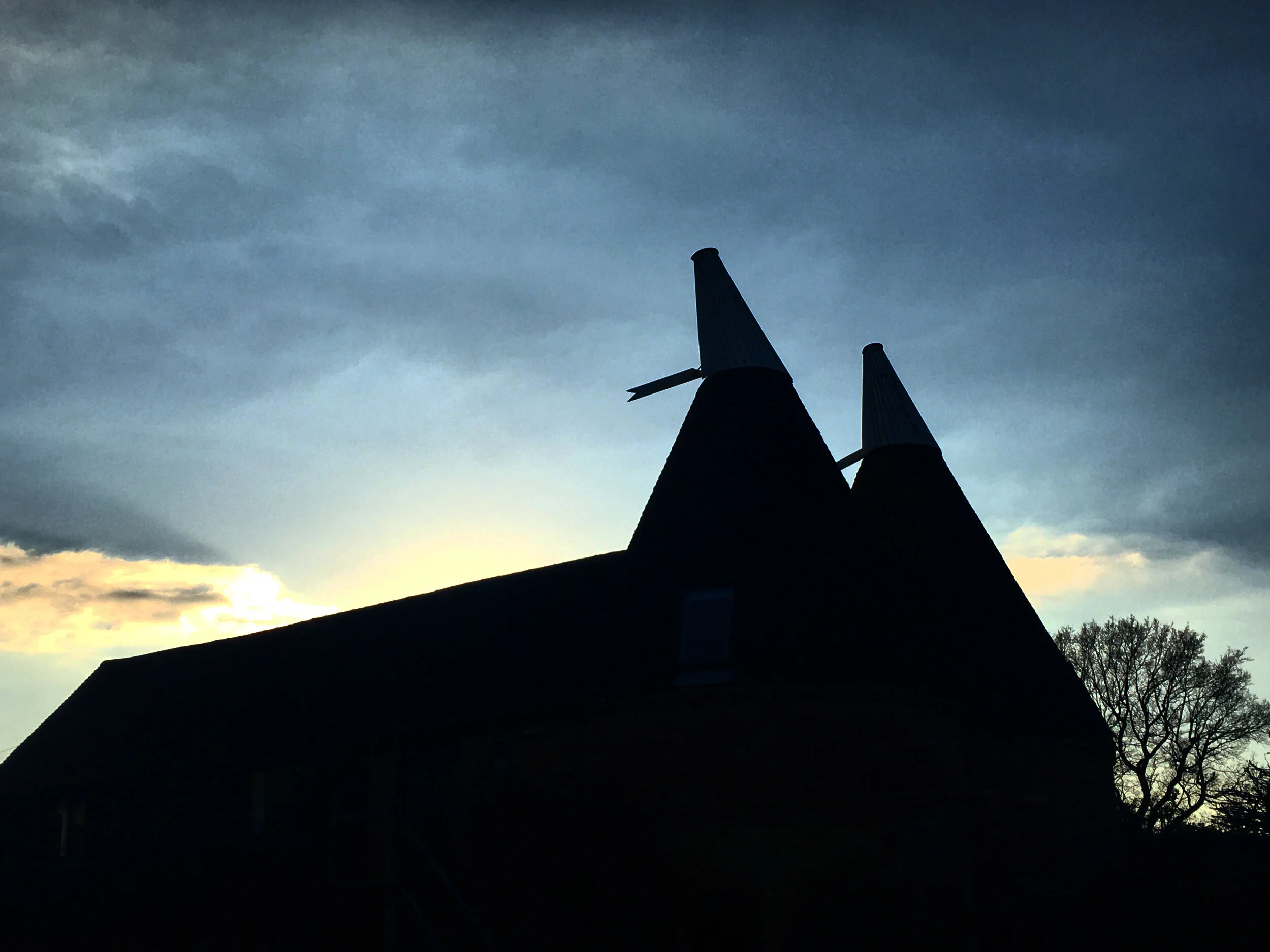 Oast houses, Walk Tonbridge