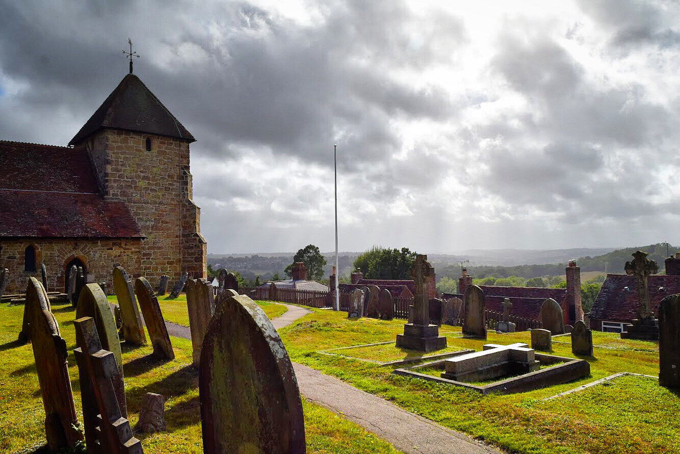 Walk Tonbridge - Walk 13 - The Ascension - St lawrence - Bidborough - Storm.JPG