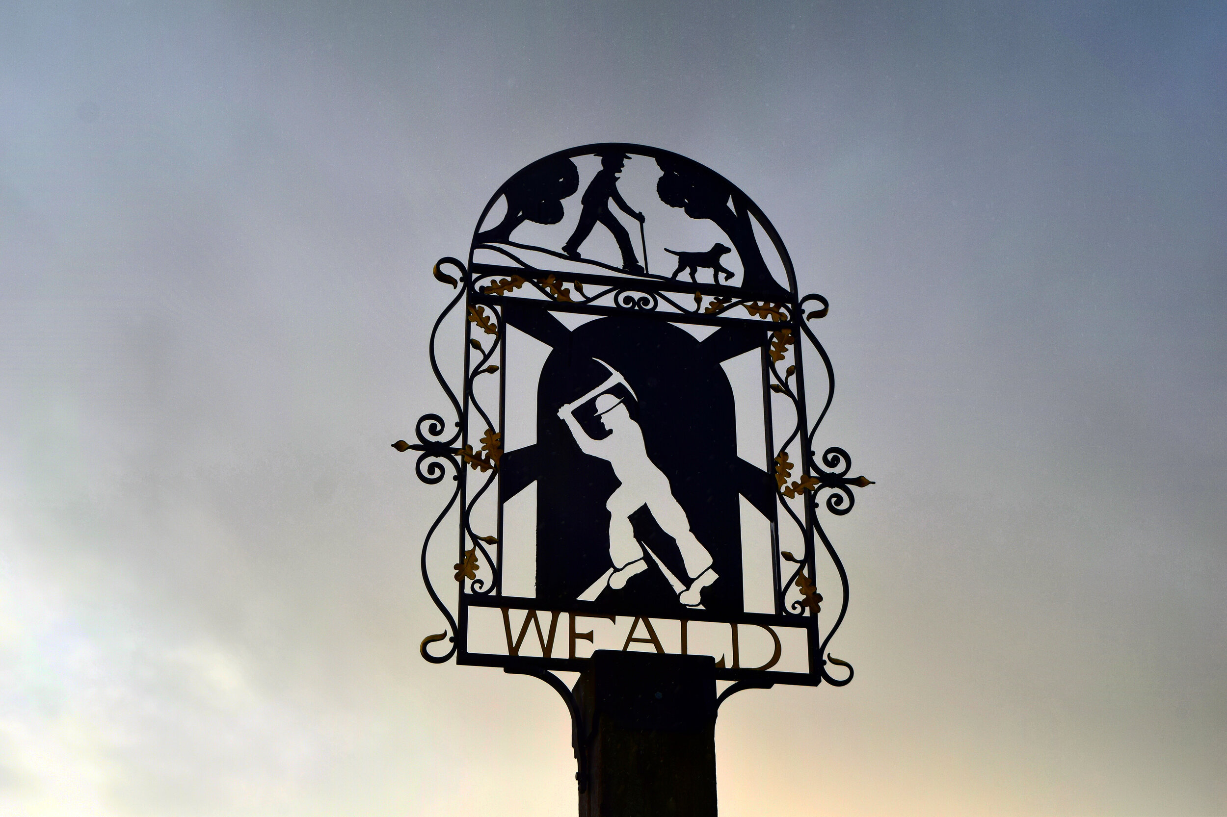 Walk Tonbridge - The Far Side of The Weald - Sevenoaks walks - Sevenoaks Weald- village sign.jpg