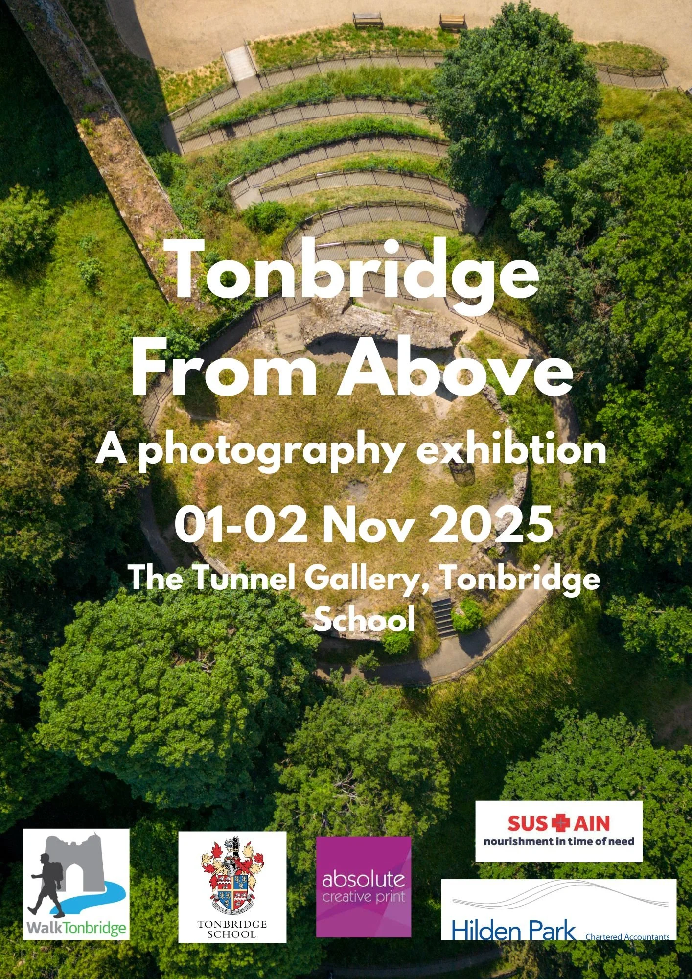 Tonbridge From Above