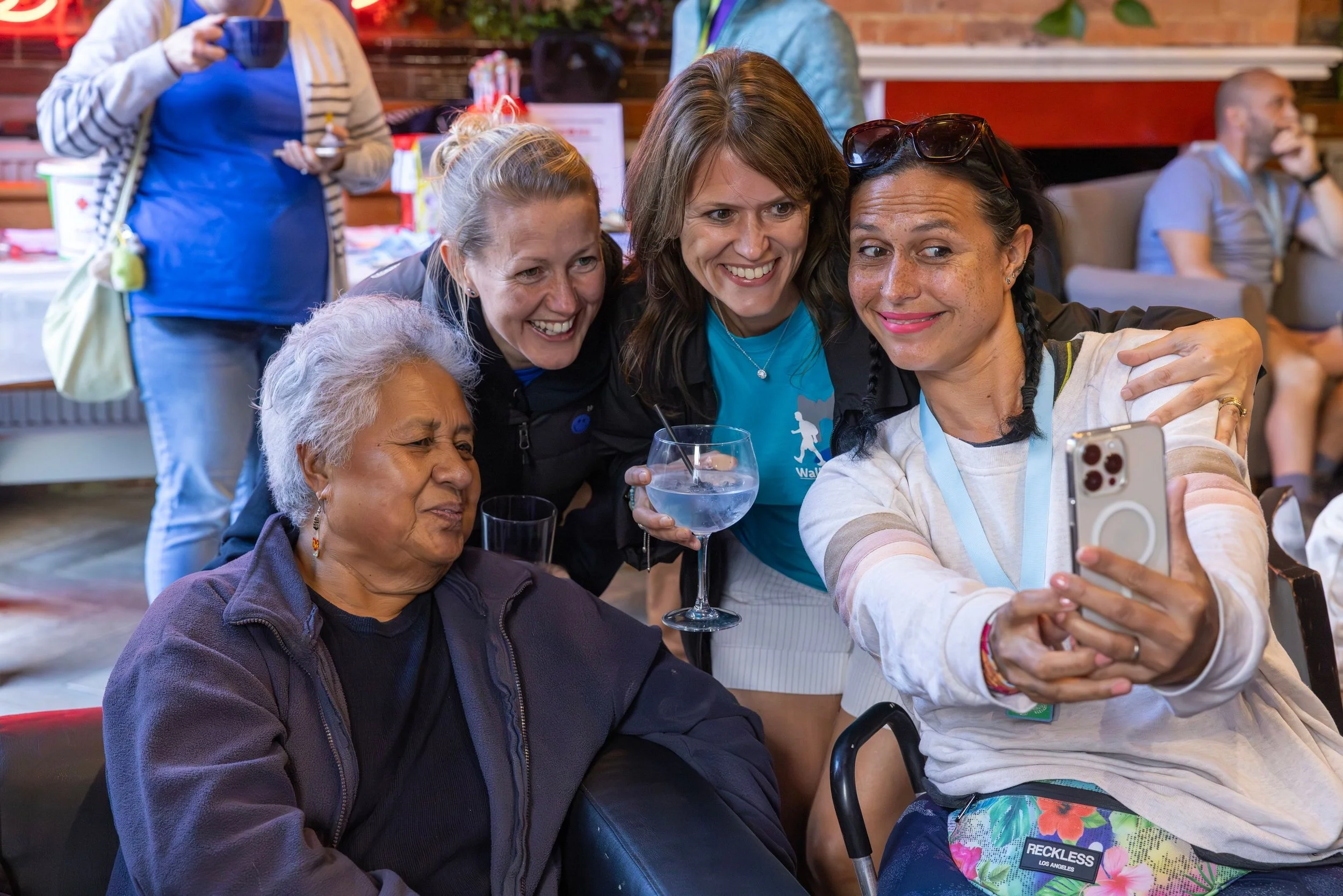 Walk Tonbridge Festival Marathon -Finish line drinks.JPG.JPG