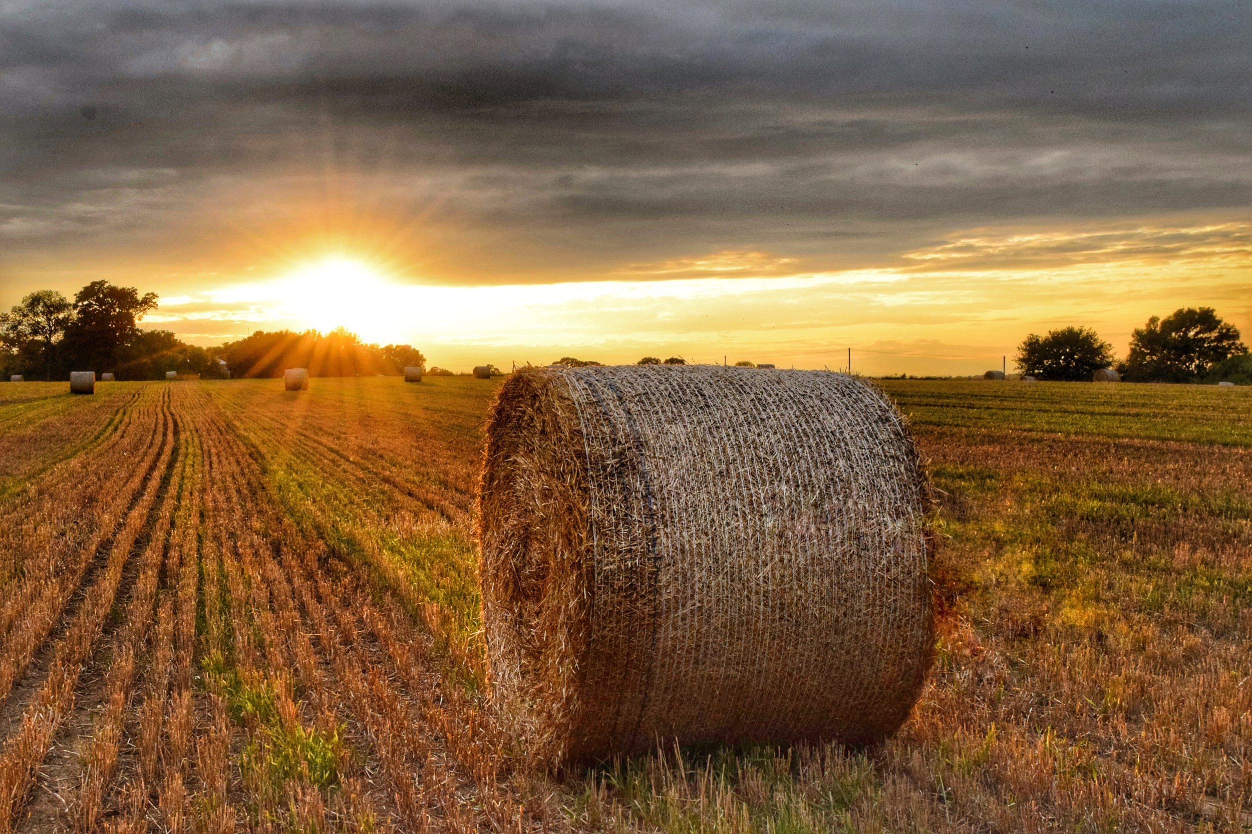 'The Castle on The Hill' - Hay Bayles at Sunset