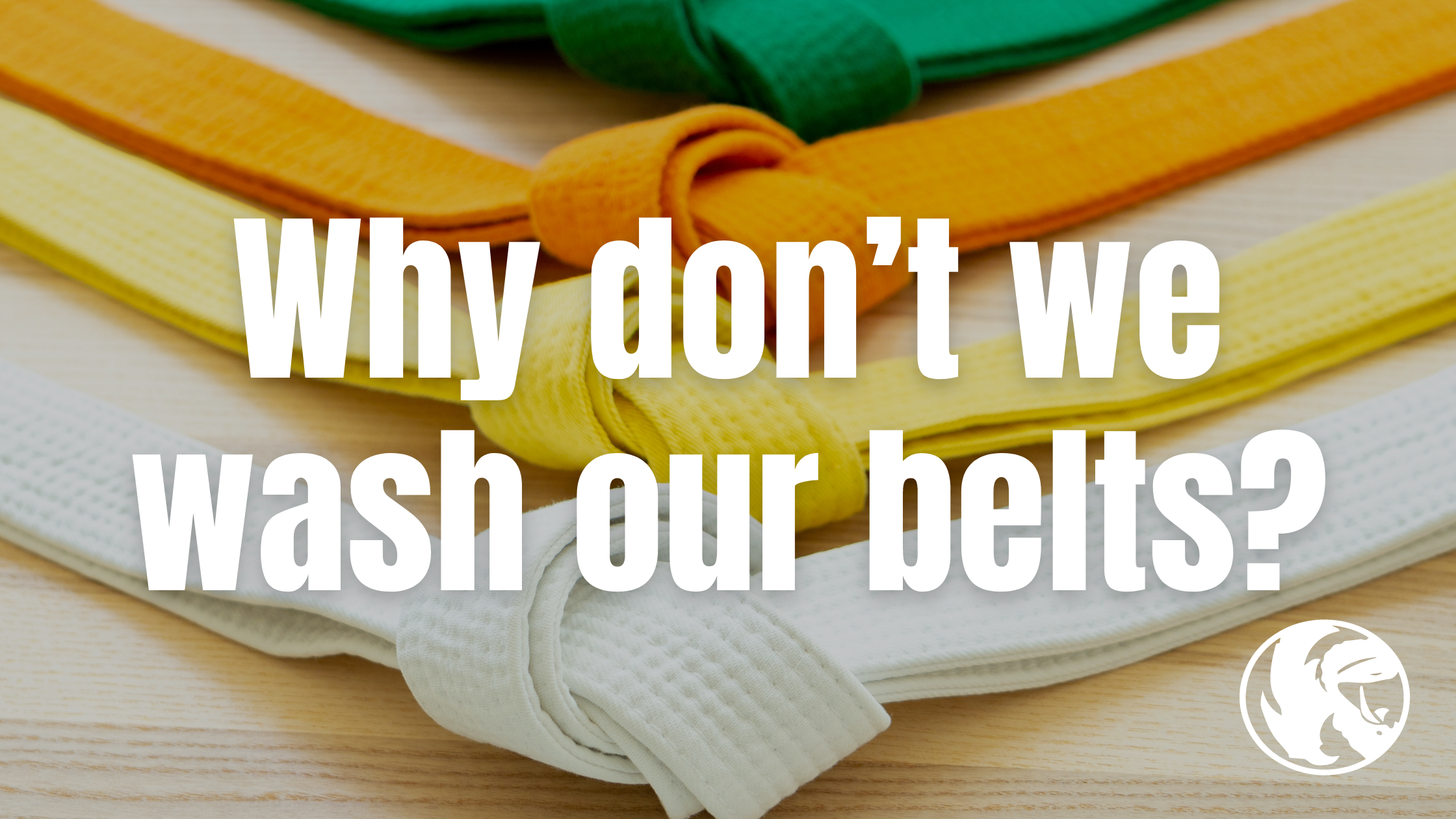 Why don’t we wash our belts?