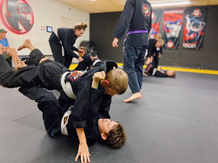 Team Chip students training