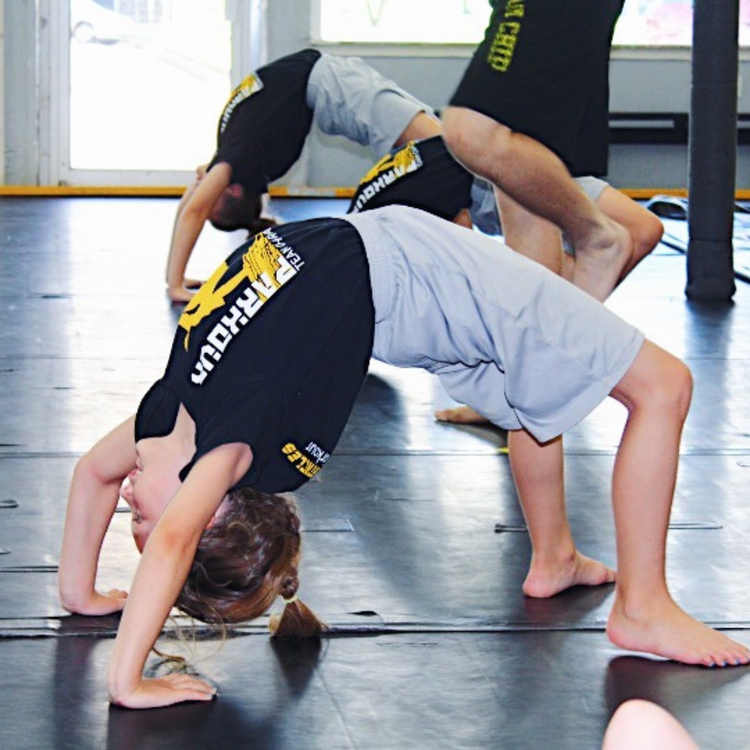 Team Chip students training